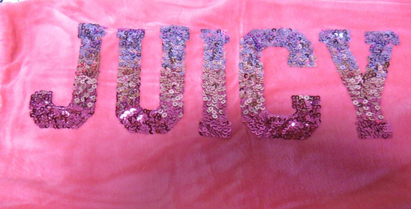 Juicy Couture Jeans Juicy Couture Velour Sweatpants Pink with Bling Sequins NWT Size 32" / US 10 / IT 46 - 4 Thumbnail