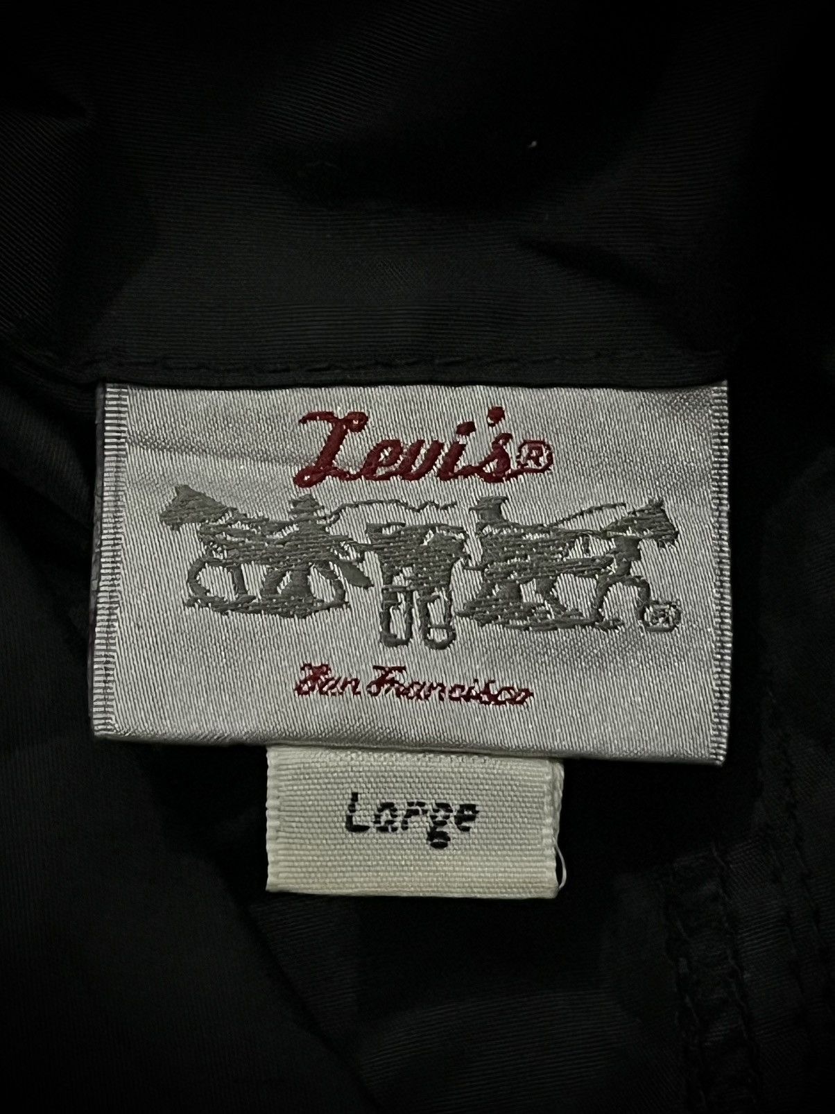 Levi's 90s Levis Asymmetric Highneck Jacket Size US M / EU 48-50 / 2 - 6 Thumbnail