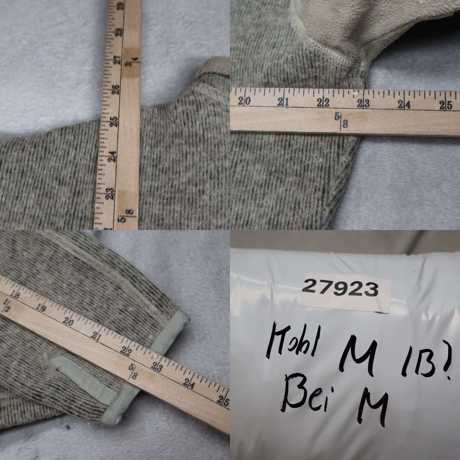 Vintage Kühl Sweater Mens XL Beige Thor 1/4 Zip Fleece Pullover ThermoKore Hiking Outdoor Size US XL / EU 56 / 4 - 9 Thumbnail