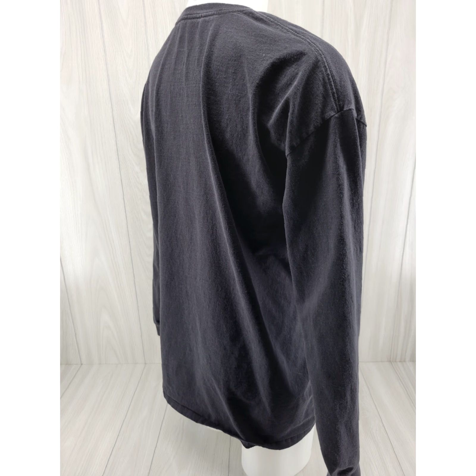 Hanes Hanes Black River Rebels Long Sleeve T-Shirt 2XL Mens Black Rock Vintage? Size US XXL / EU 58 / 5 - 5 Thumbnail