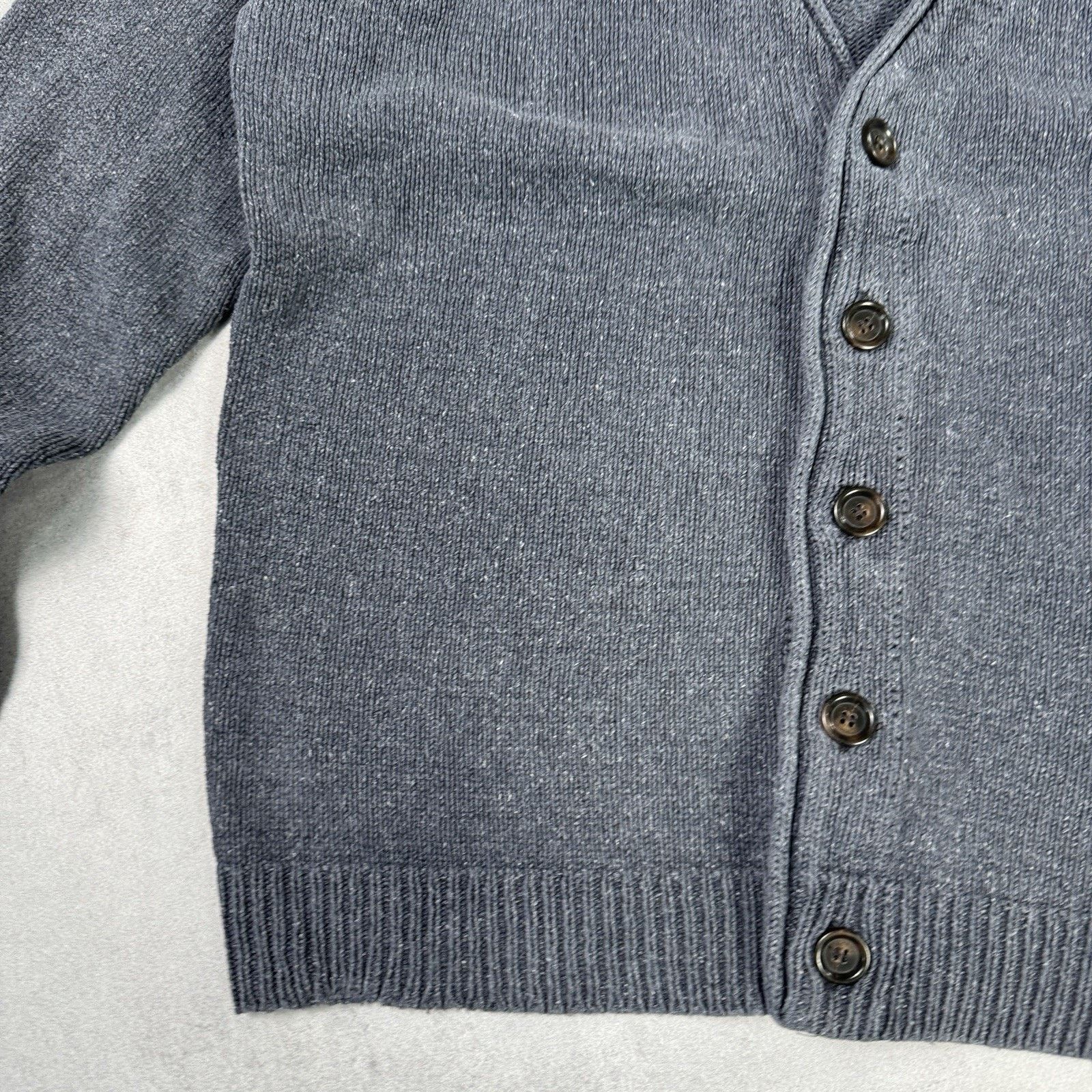 Our Legacy Our Legacy Men 100% Silk Grey Cardigan Size US M / EU 48-50 / 2 - 10 Thumbnail