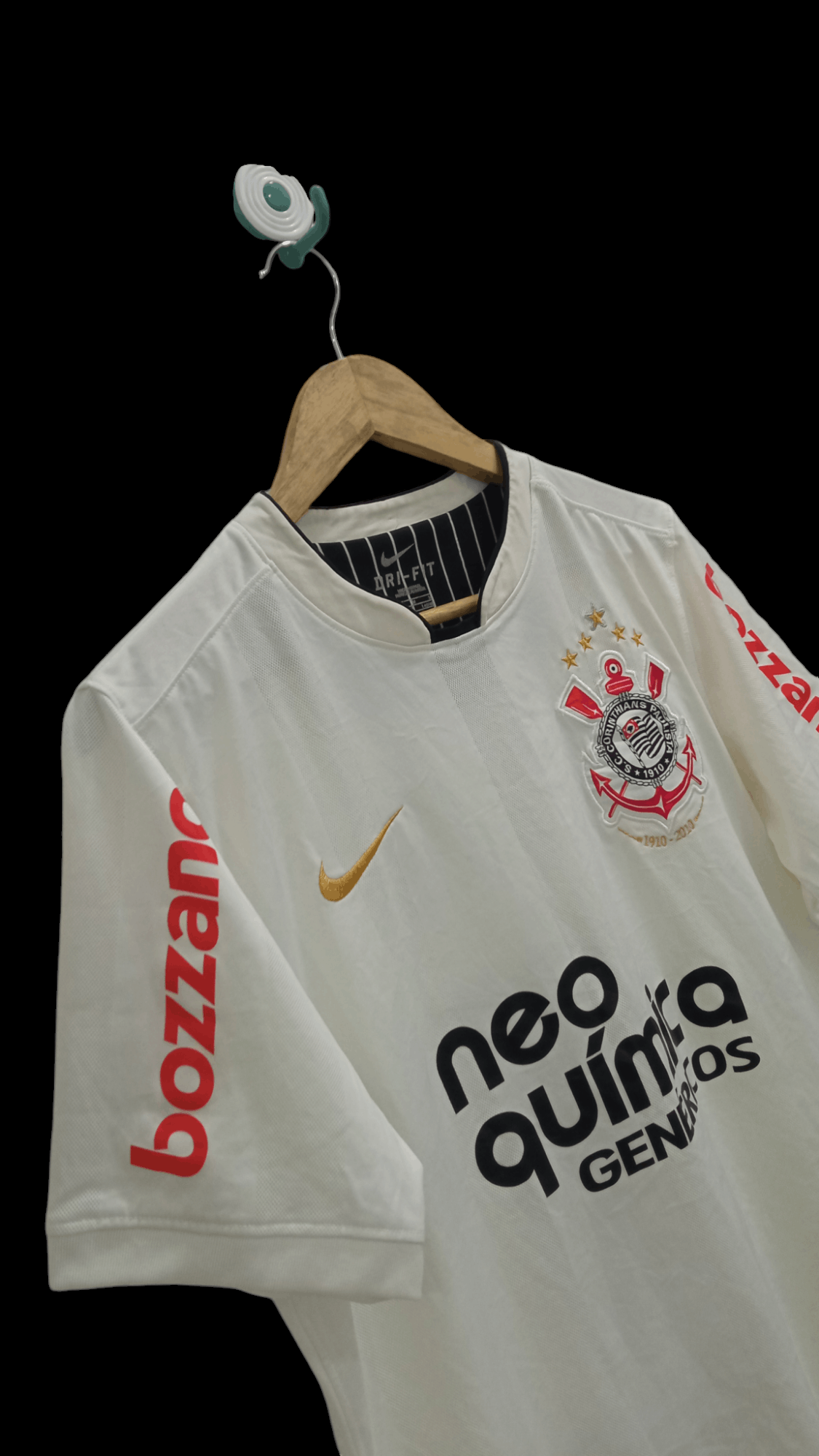 Nike × Vintage 🔥🔥Vintage 2009/2010 Nike Corinthians Home Ronaldo 9 Jersey Size US M / EU 48-50 / 2 - 4 Thumbnail