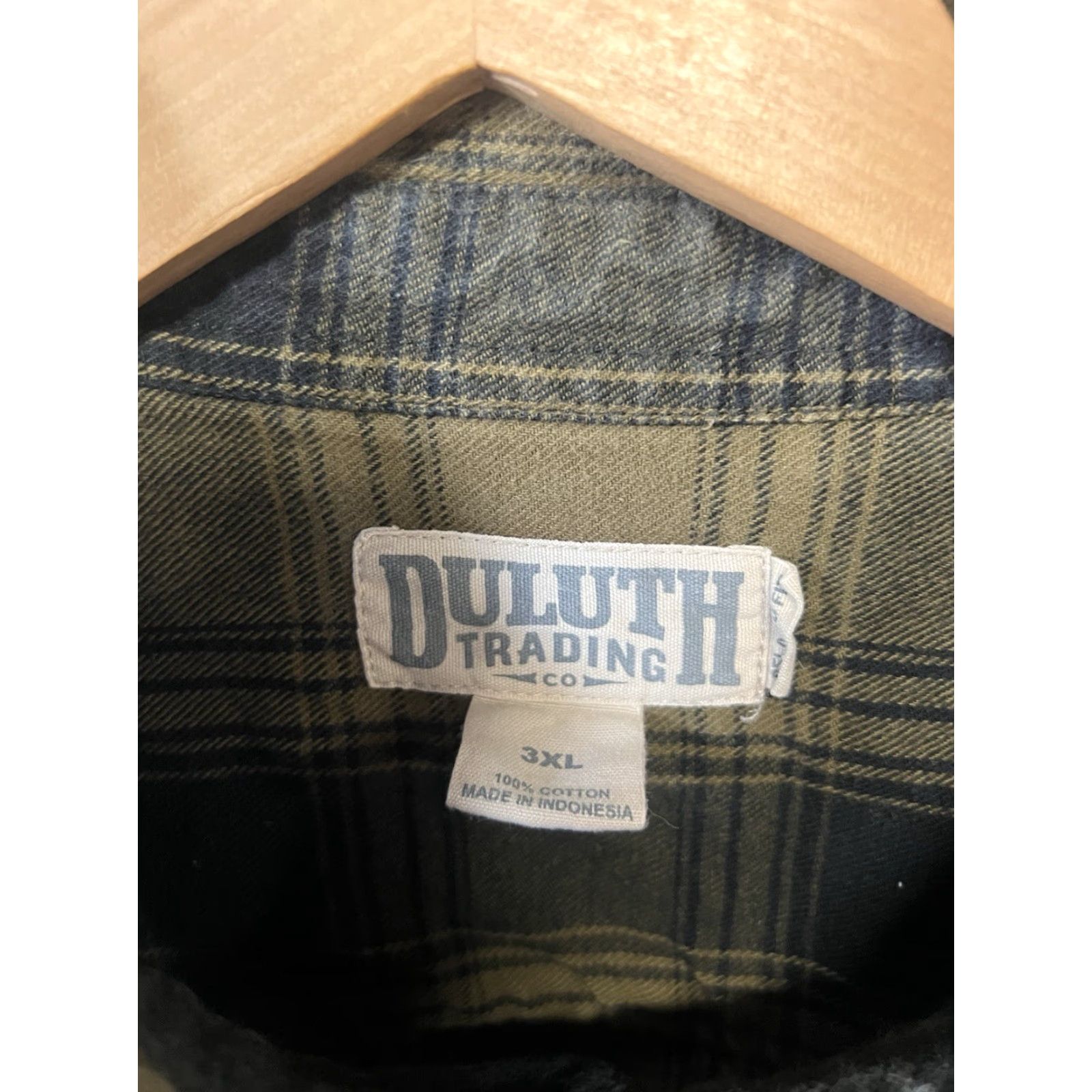 Vintage Duluth Trading Co. Mens Shirt Flannel Long Sleeve Button Up Plaid Yellow 3XL Size US XXL / EU 58 / 5 - 3 Thumbnail