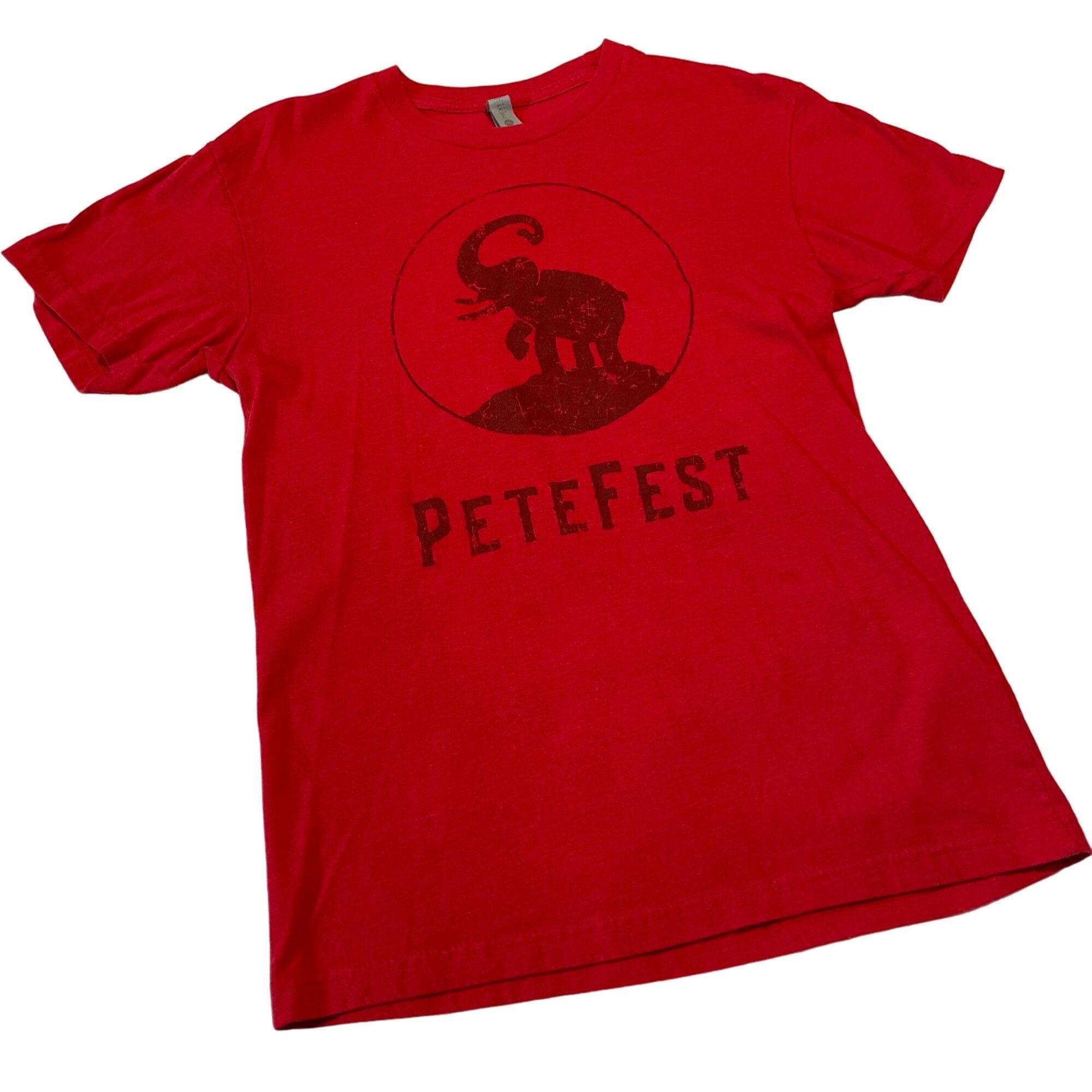 Next Level Apparel PeteFest Red T-Shirt Elephants Graphic Next Level Apparel Sm Size US S / EU 44-46 / 1 - 1 Thumbnail