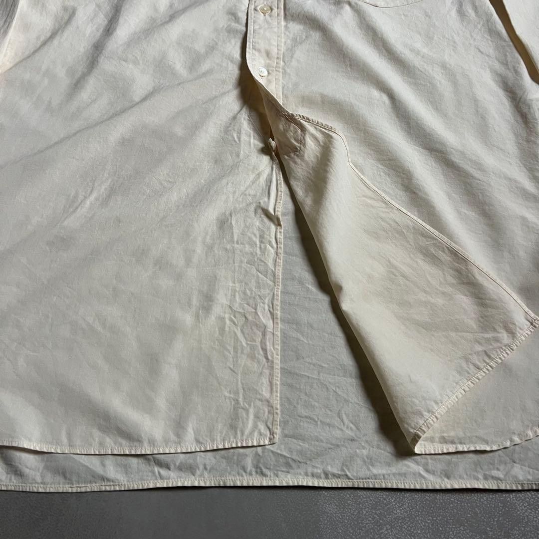 Comoli COMOLI 2017SS Band Collar Cotton Shirt Size 1 Size US S / EU 44-46 / 1 - 6 Thumbnail