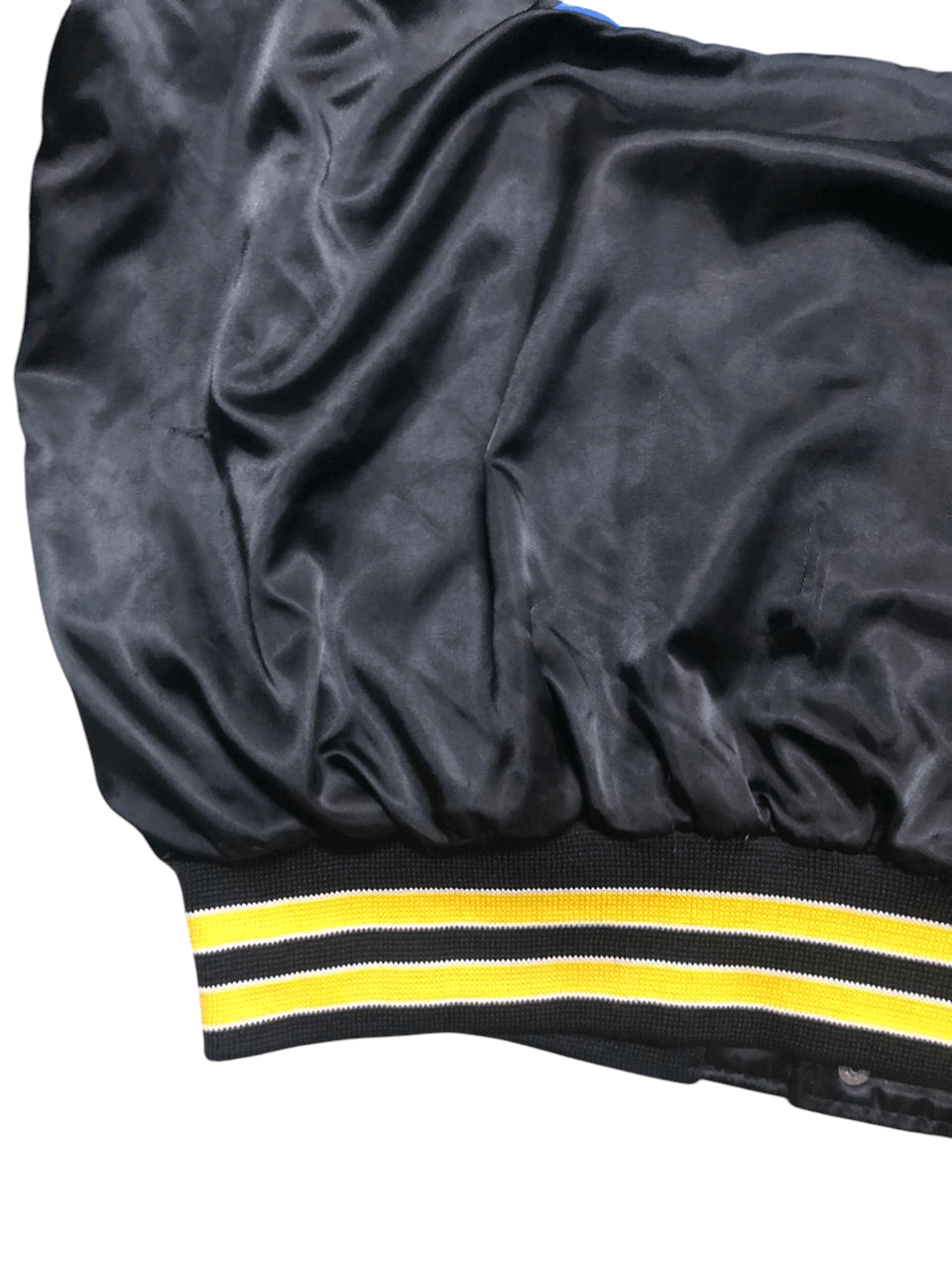 Vintage Vintage 80s Aristo Jac Sattin Bomber Jacket Distressed Size US L / EU 52-54 / 3 - 8 Thumbnail