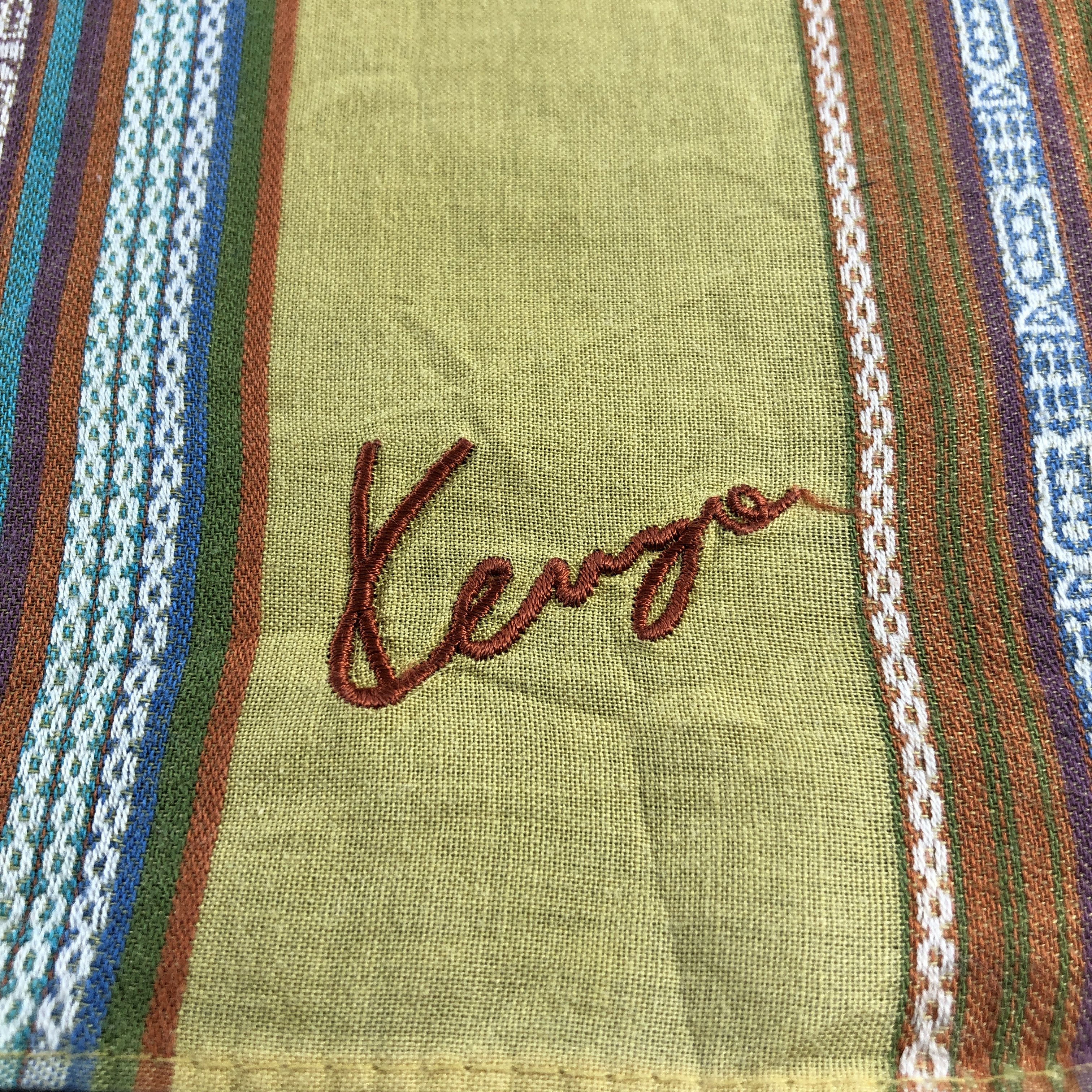 Kenzo × Vintage Kenzo Handkerchief Neckerchief Bandana H2440 Size ONE SIZE - 4 Thumbnail
