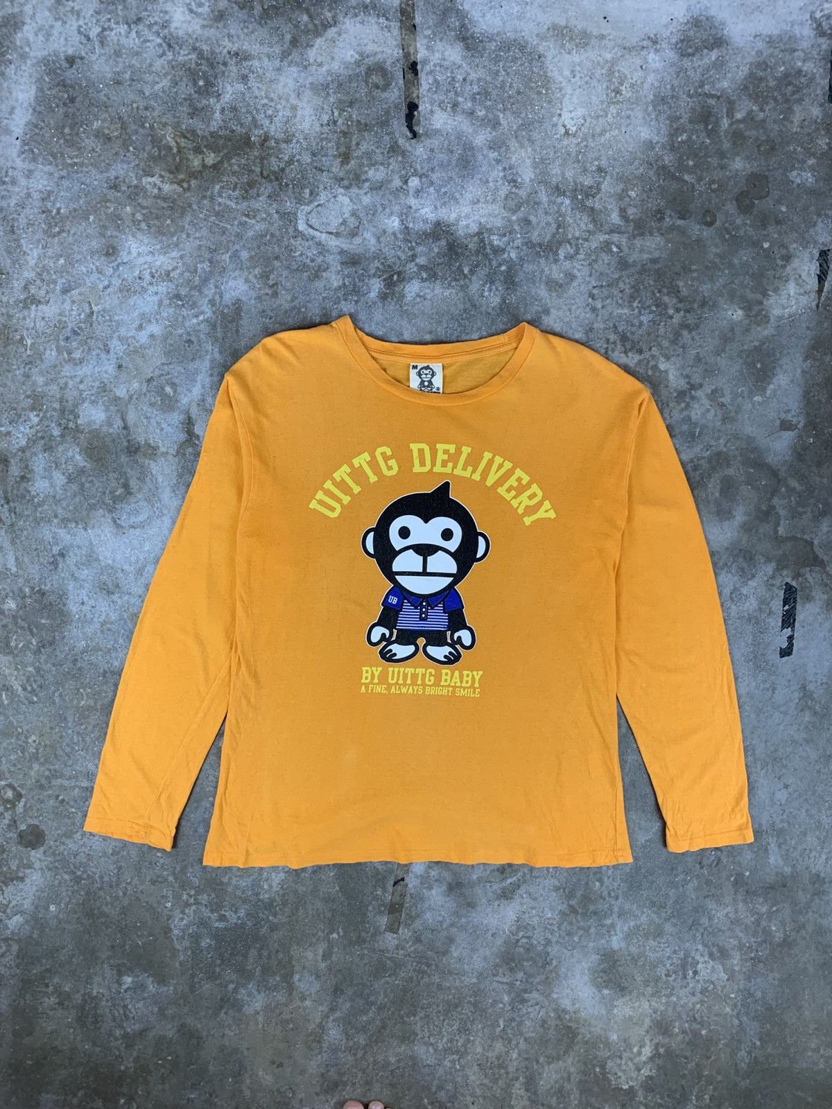 Japanese Brand × Vintage UITGG Baby Long Sleeve Tshirt Size US M / EU 48-50 / 2 - 1 Thumbnail