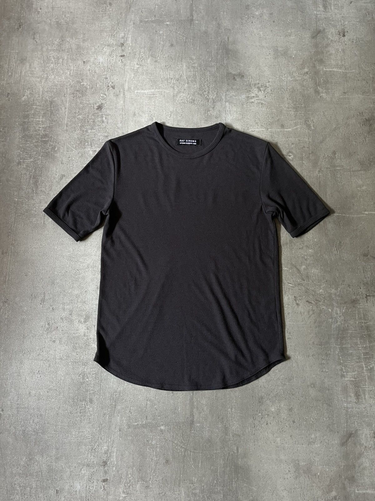 Raf Simons Raf Simons S/S 00 Camp Crystal Lake grey T-shirt