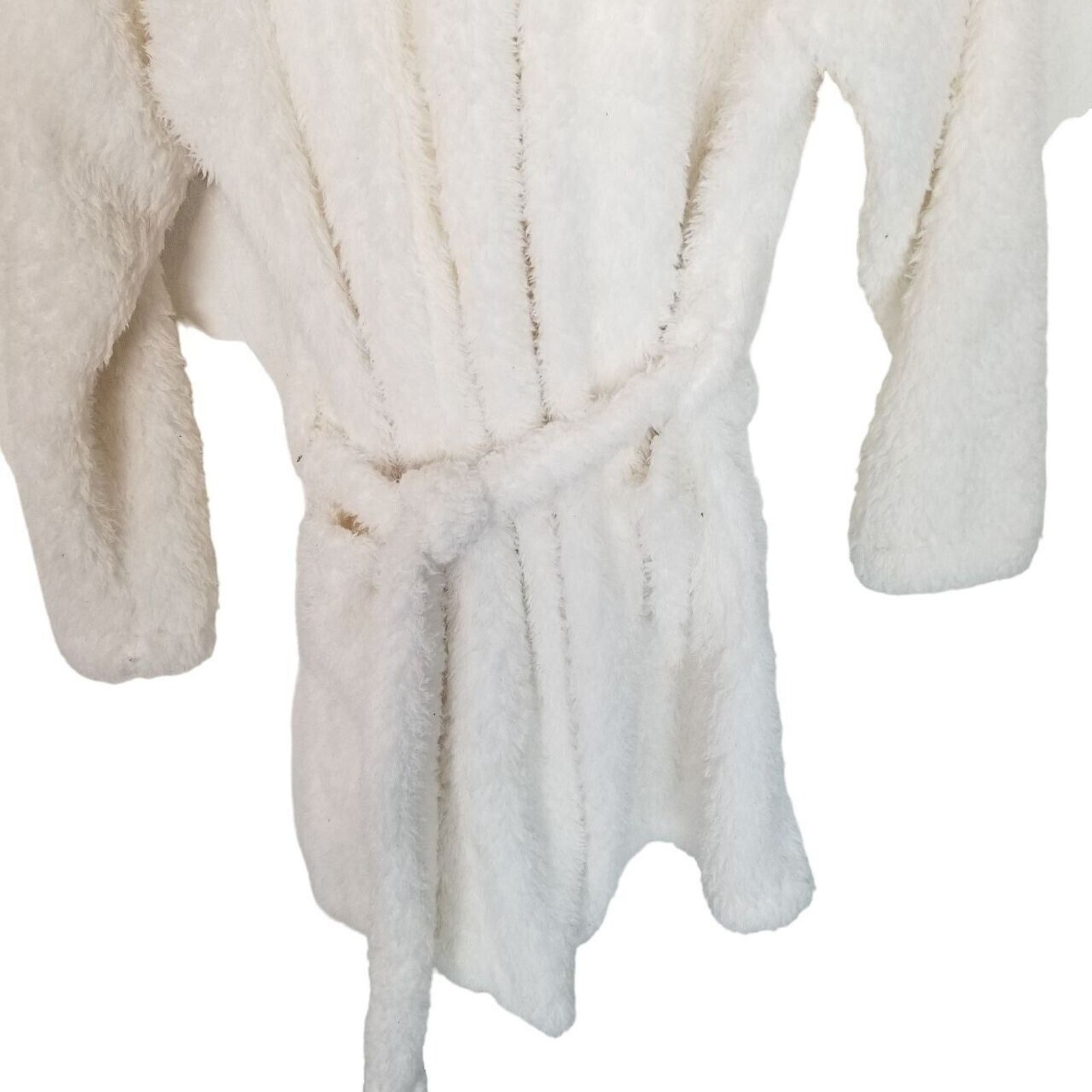 Satorisan Natori Womens Fuzzy Bath Robe Sz S/M Belted Loungewear Comfy Size S / US 4 / IT 40 - 3 Thumbnail