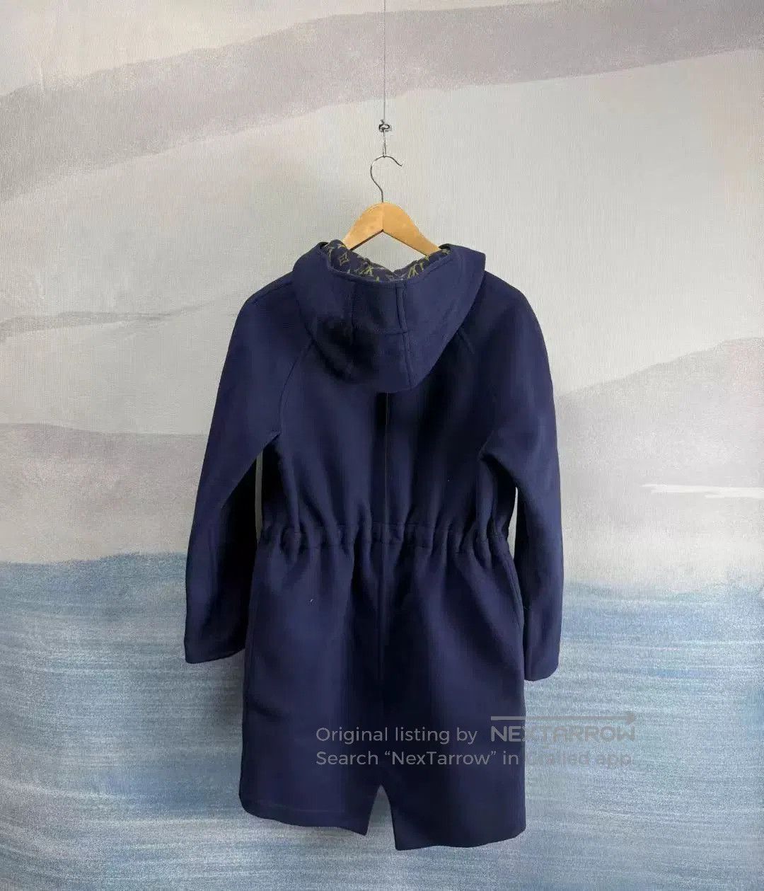 Louis Vuitton Louis Vuitton Blue Wool Coat Size 34. Size S / US 4 / IT 40 - 3 Thumbnail