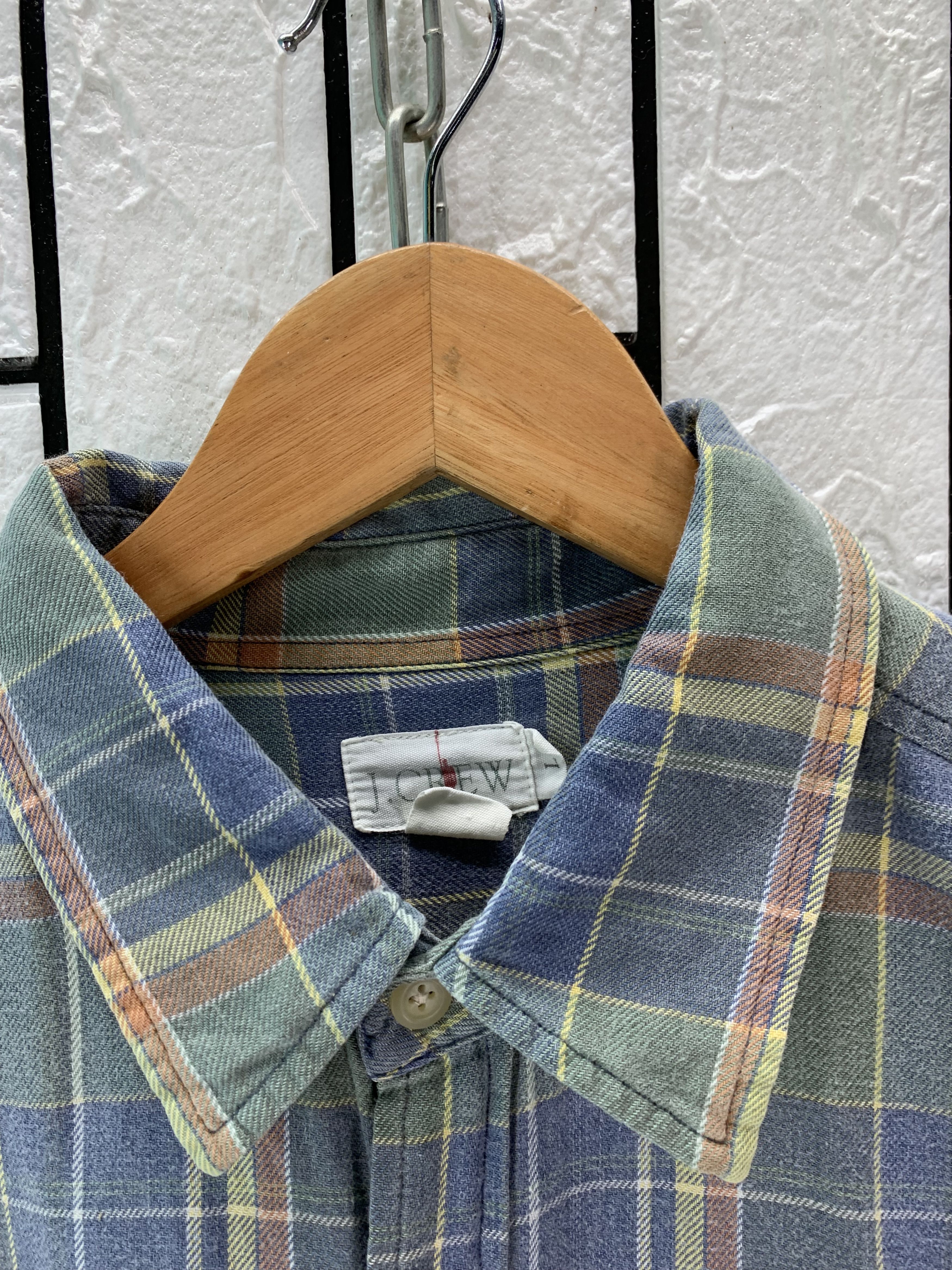 J.Crew Vintage J Crew Flannel Size US XL / EU 56 / 4 - 4 Thumbnail