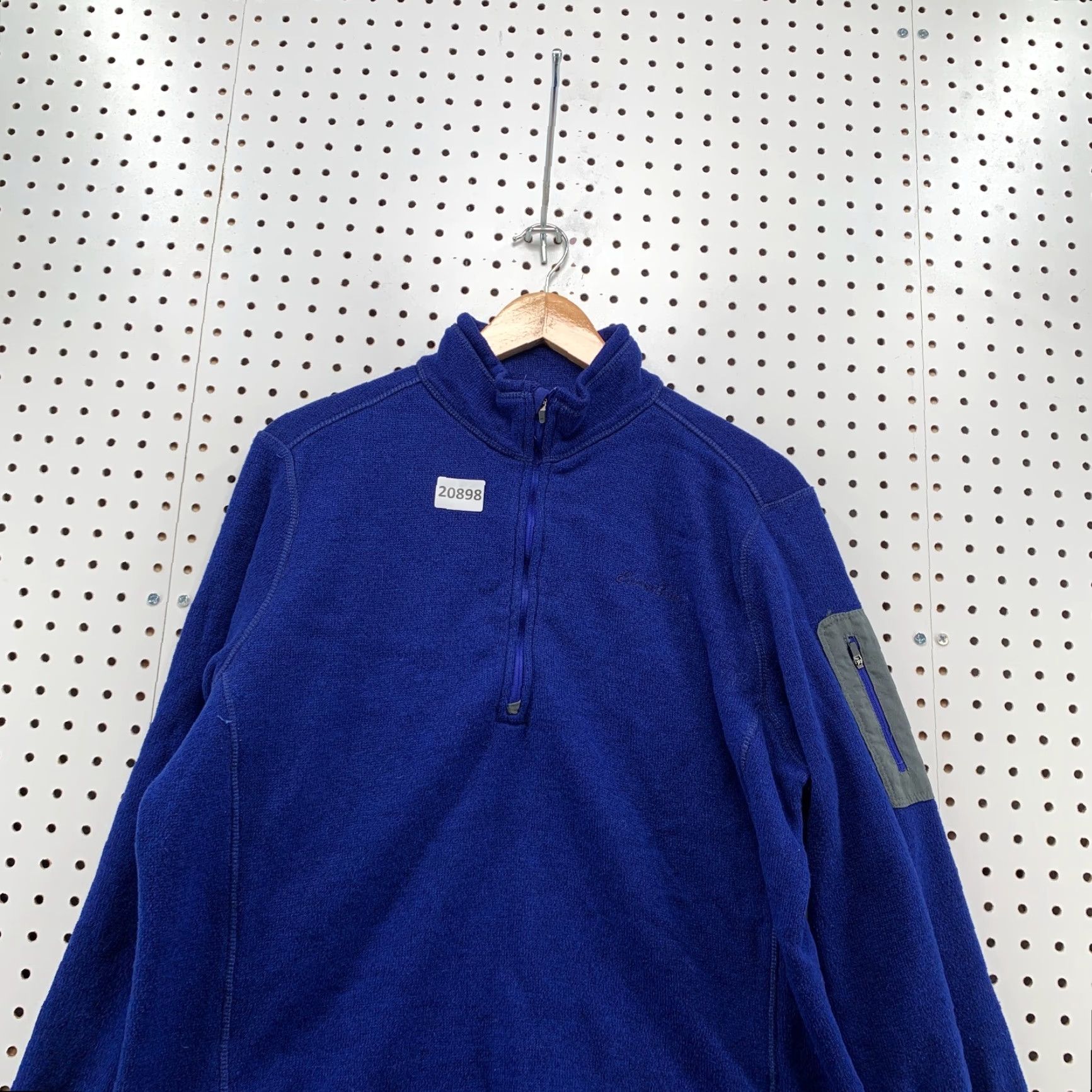 Eddie Bauer Eddie Bauer Womens 1/4 Zip Pullover Sweatshirt Blue XL Fits 23x27 Pocket Sweatshirt Pullover Zip Knit High Neck Activewear Womens XL Blue Eddie Bauer Size XL / US 12-14 / IT 48-50 - 5 Thumbnail
