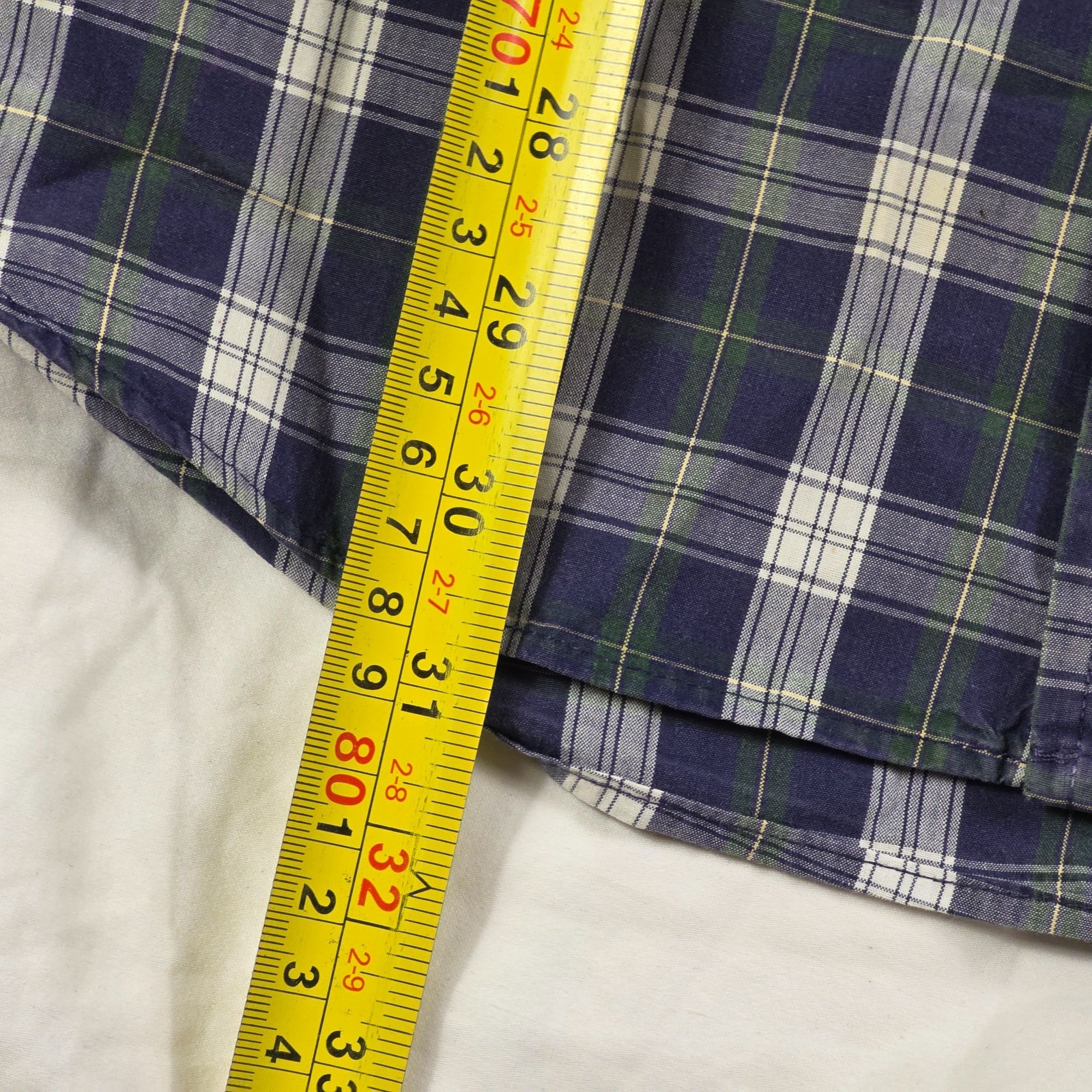 Tommy Hilfiger Tommy Hilfiger Mens Size XL Plaid Long Sleeve Button Down Sh Size US XL / EU 56 / 4 - 10 Thumbnail