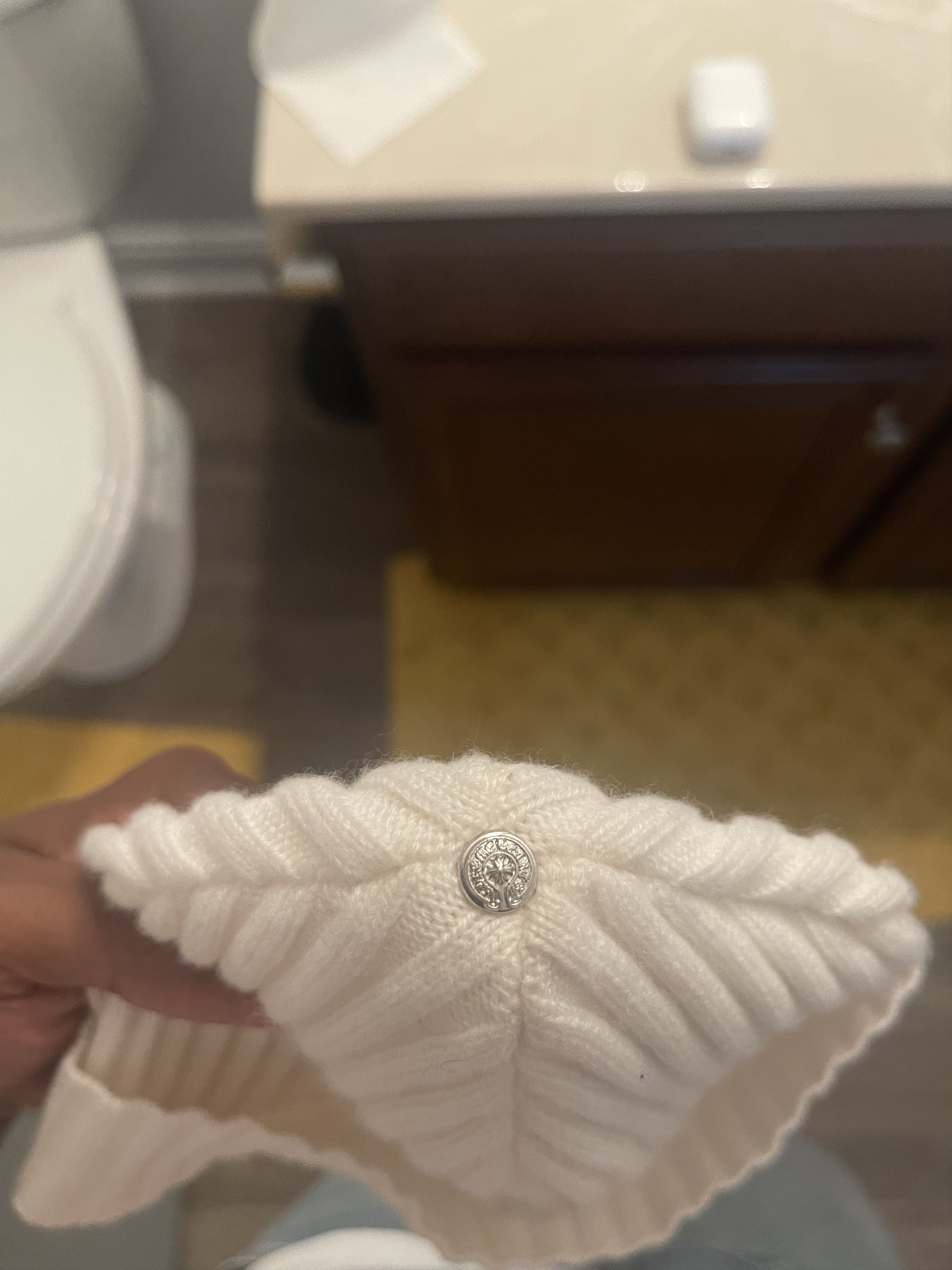 Chrome Hearts Chrome Hearts Plus Cashmere Beanie Size ONE SIZE - 4 Thumbnail