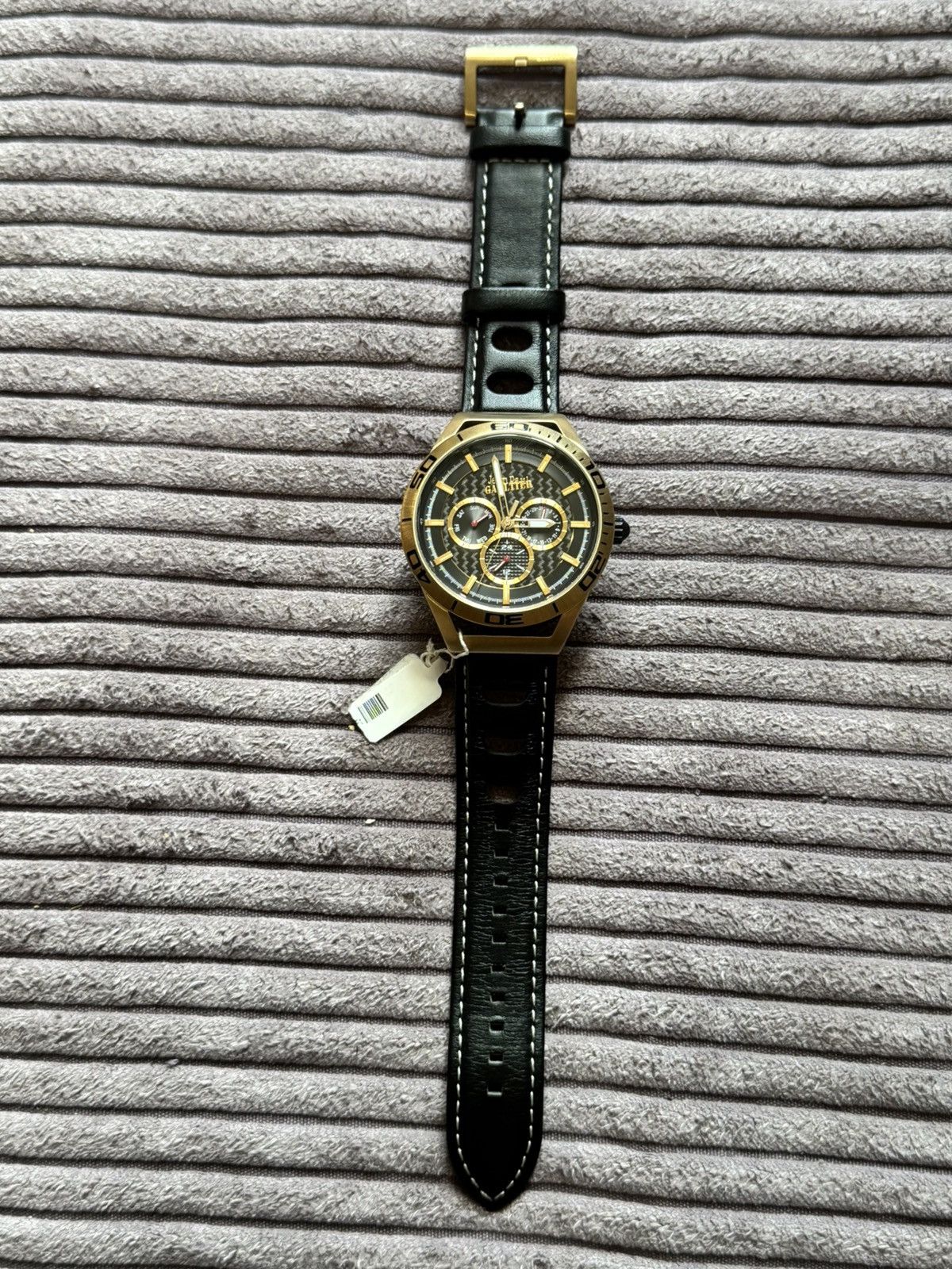 Jean Paul Gaultier Jean Paul Gaultier Archive Black Gold Man Watch Grail JPG Size ONE SIZE - 3 Thumbnail