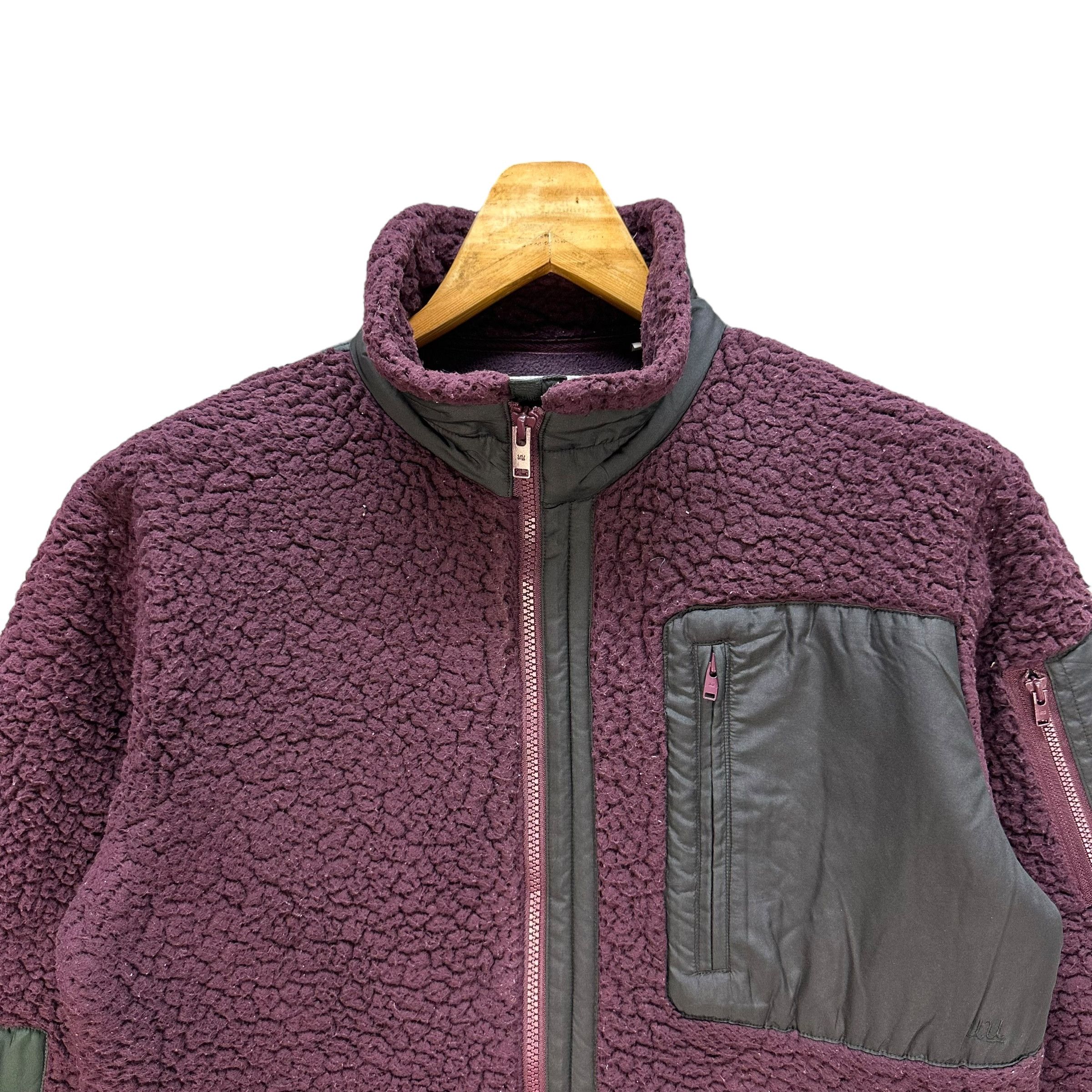 Uniqlo UNIQLO UNDERCOVER DEEP PILE PURPLE FLEECE JACKET #A55-1257 Size US M / EU 48-50 / 2 - 2 Thumbnail