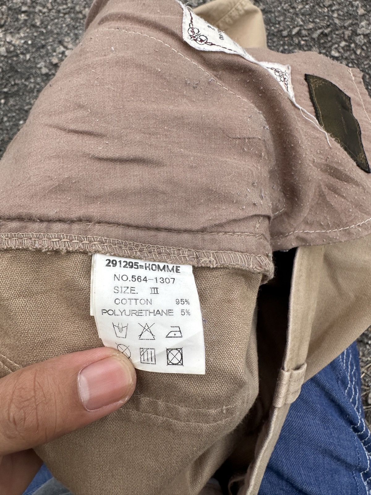 291295=Homme 💥JUST DROPPED💥Cargo Pants 291295 HOMME Multipocket Style Size US 33 - 17 Thumbnail