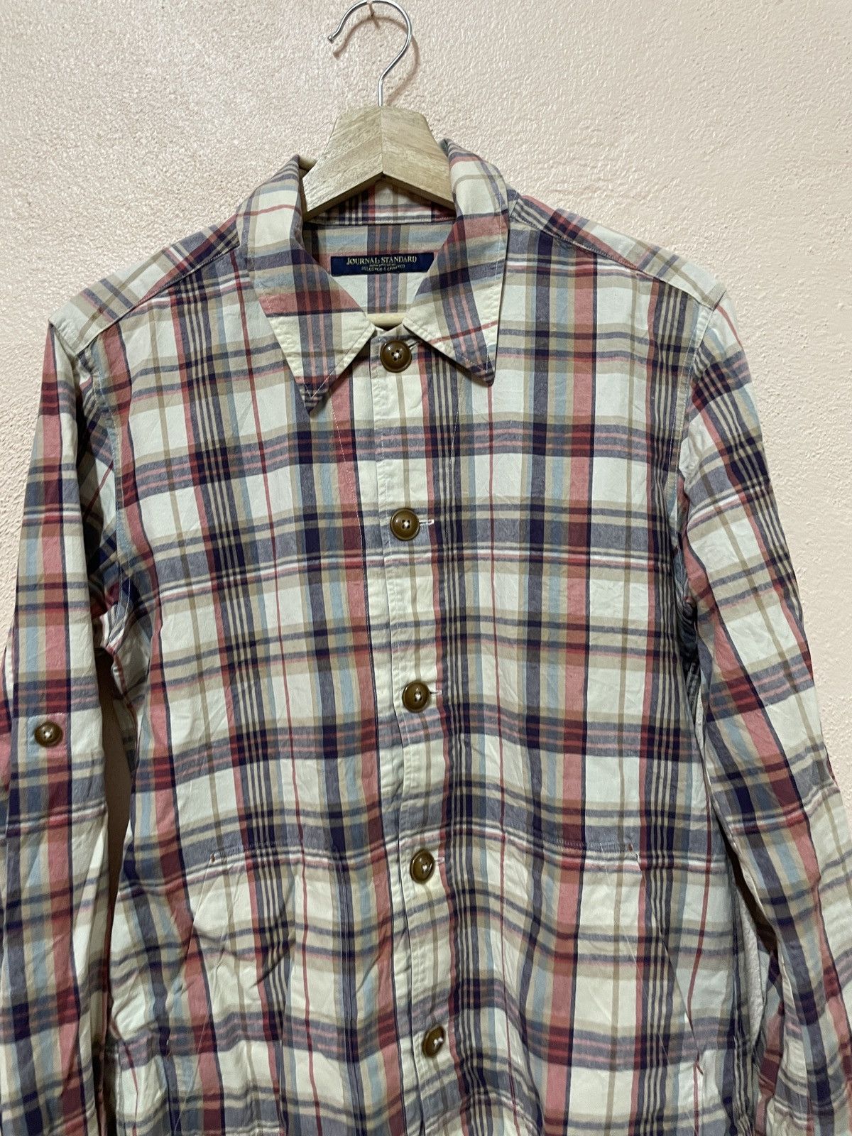 Japanese Brand × Journal Standard Journal Standard Madras Rockabilly Plaids & Checks Workwear Size US M / EU 48-50 / 2 - 4 Thumbnail