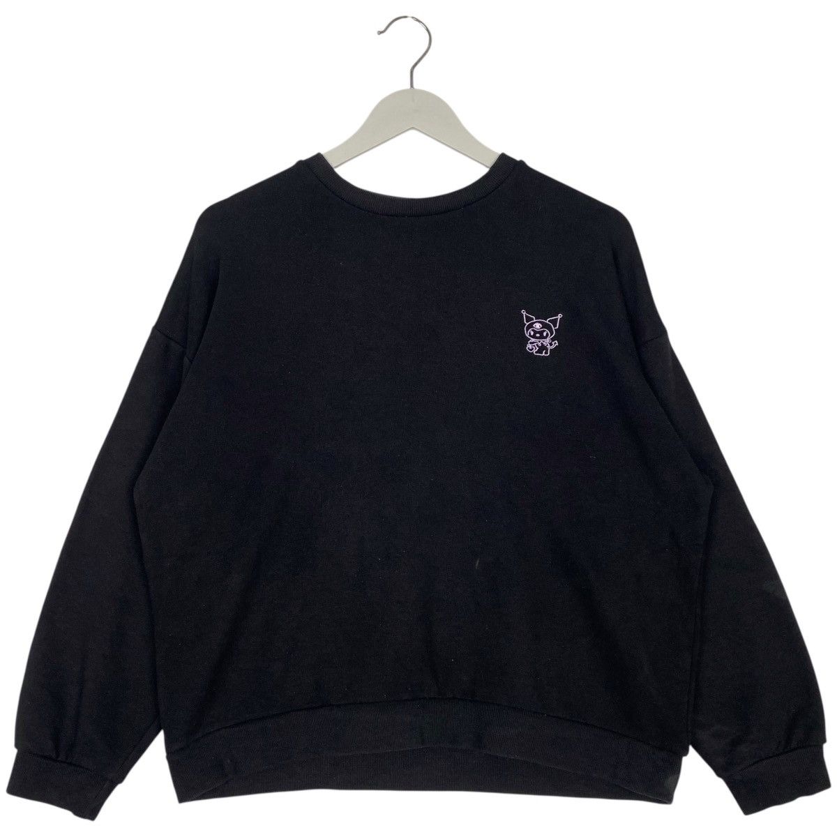 Vintage Vintage Kuromi Cartoon Crewneck Sweatshirt Black Size M Size M / US 6-8 / IT 42-44 - 1 Thumbnail