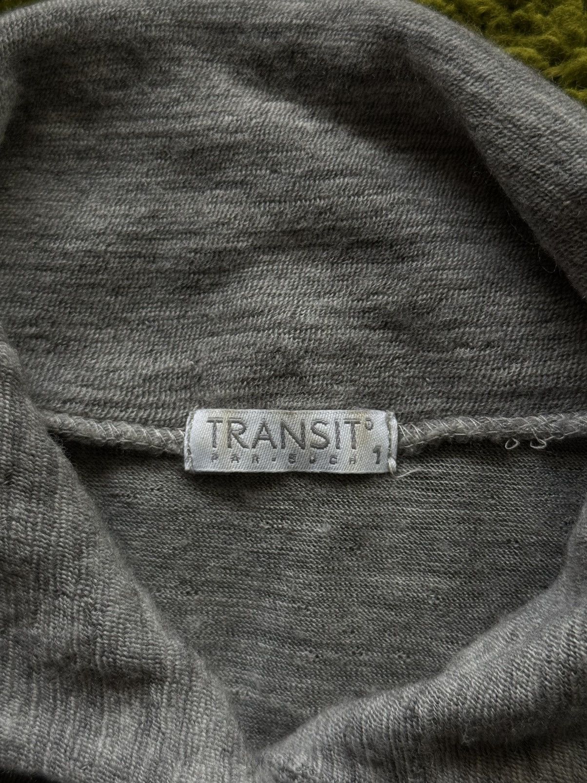 Transit × Transit Uomo Transit par-such avant garde wool blend light cardigan Size S / US 4 / IT 40 - 6 Thumbnail