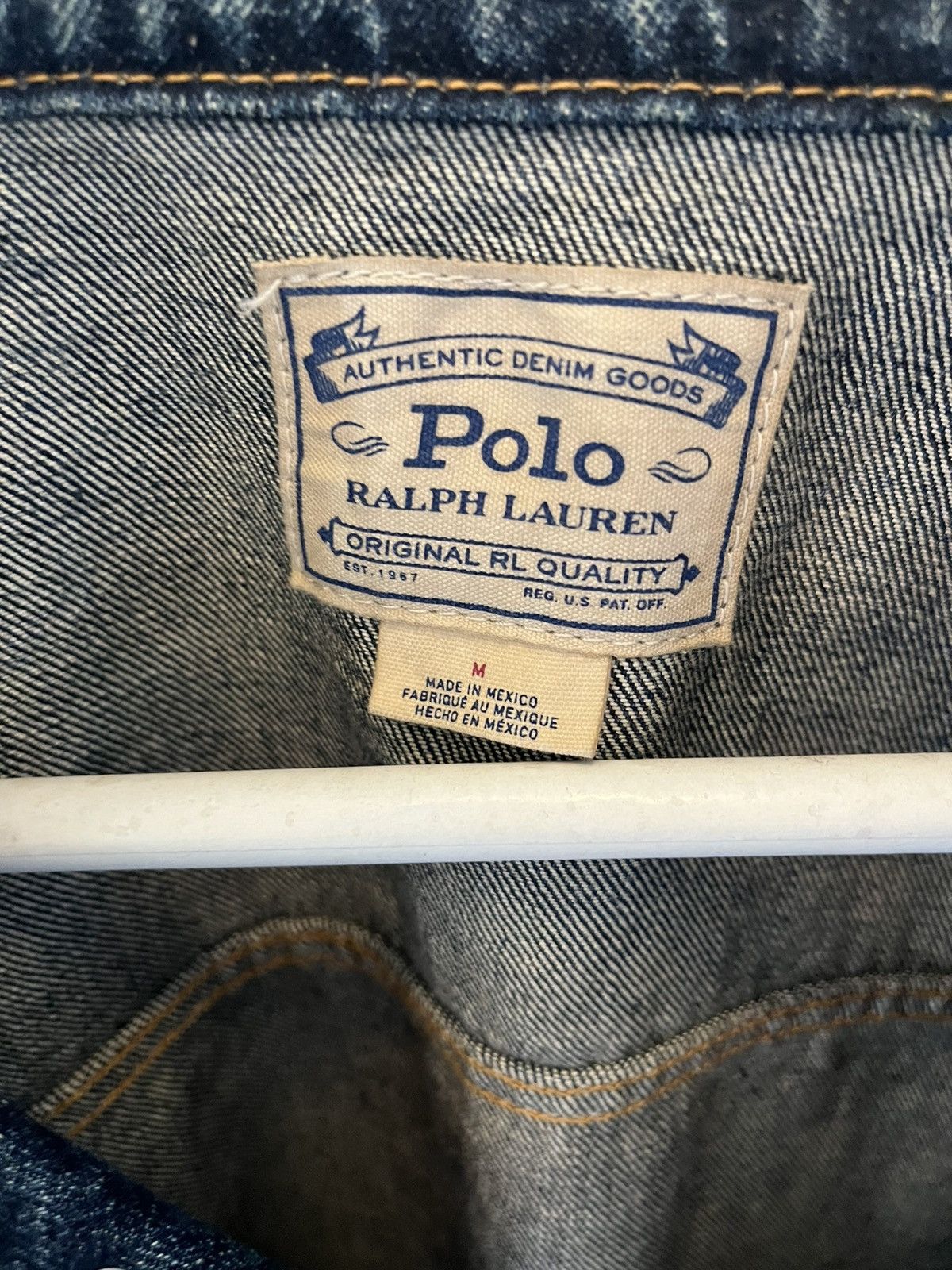 Polo Ralph Lauren Polo Ralph Lauren denim jacket Size US M / EU 48-50 / 2 - 2 Thumbnail