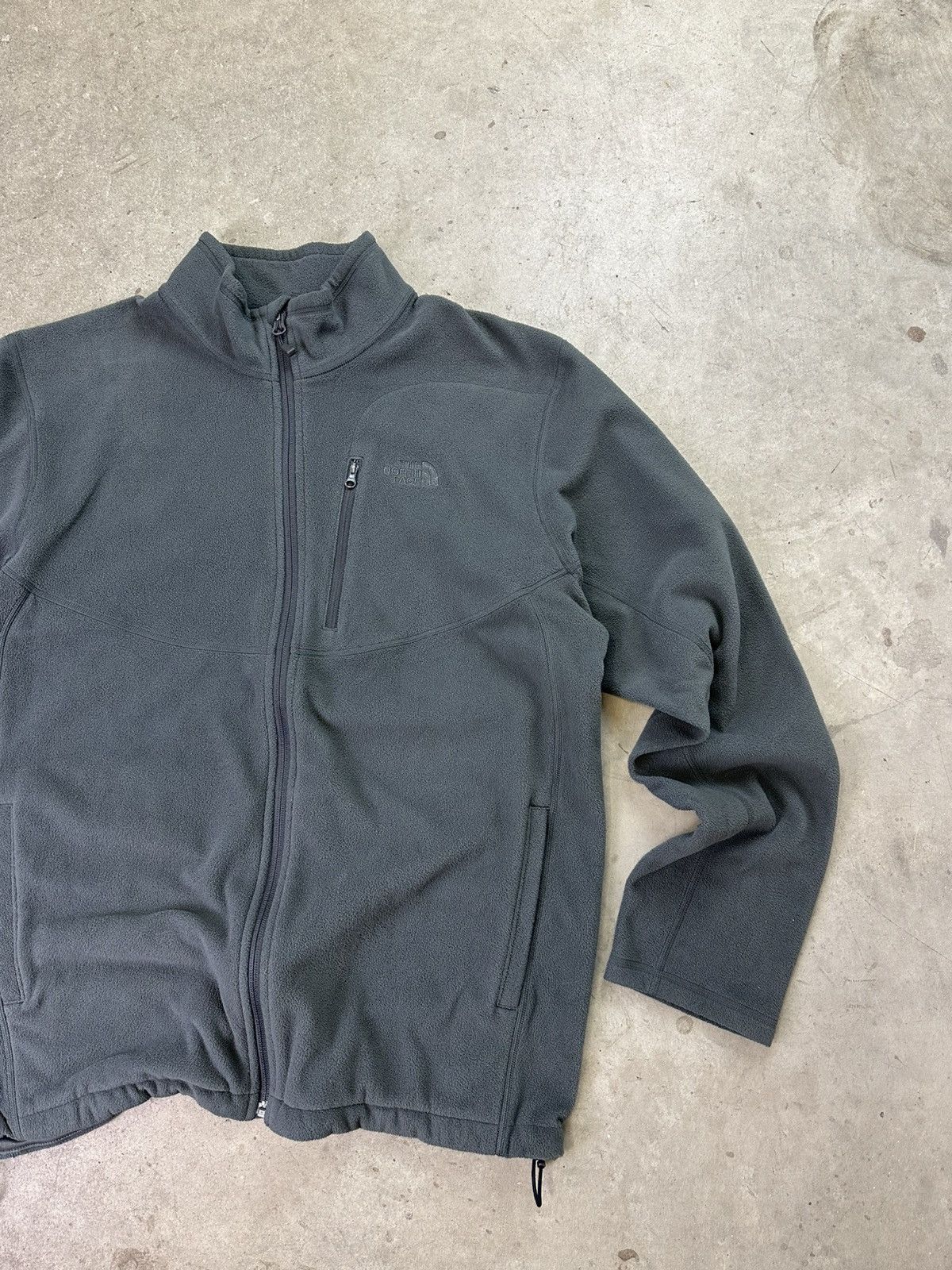 The North Face × Vintage vintage the north face zip up fleece dark grey large Size US L / EU 52-54 / 3 - 2 Thumbnail