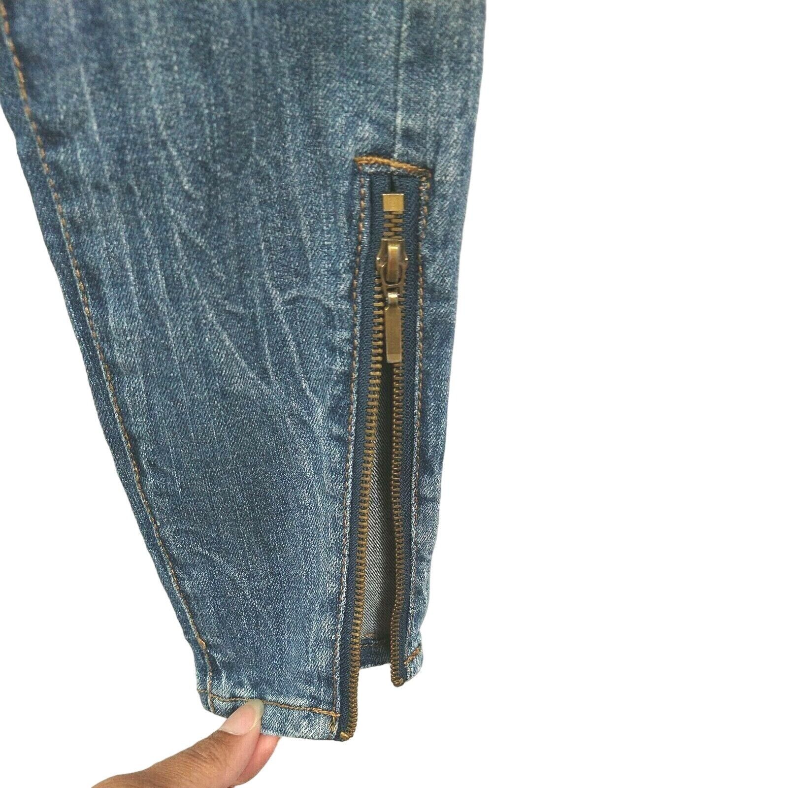 Other Delias Jayden Denim Skinny Jeans Women Size 00 Zipper Ankle Size 24" / US 00 / IT 34 - 2 Thumbnail