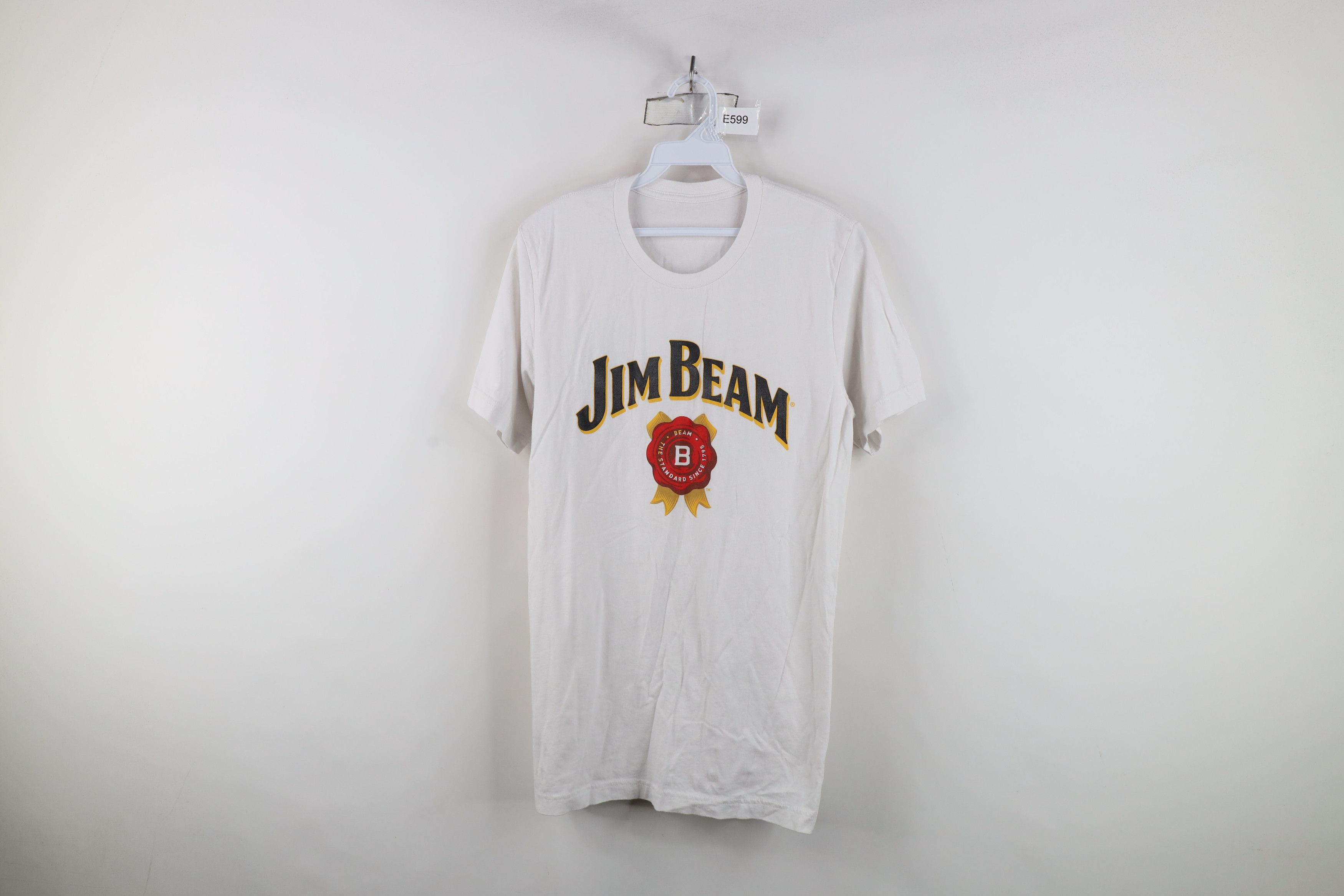 Vintage Vintage Y2K Jim Beam Bourbon Whiskey Short Sleeve T-Shirt Size US S / EU 44-46 / 1 - 1 Thumbnail