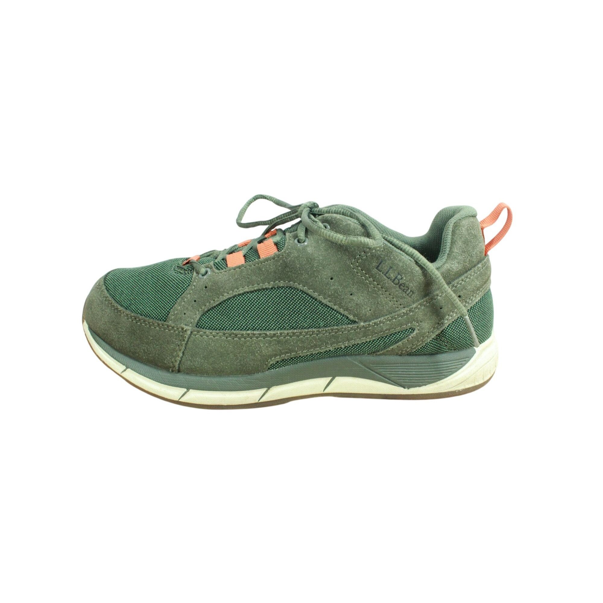 L.L. Bean LL Bean Men's Green Suede Mesh Fitness Walking Shoes Size US 9 / EU 42 - 1 Thumbnail