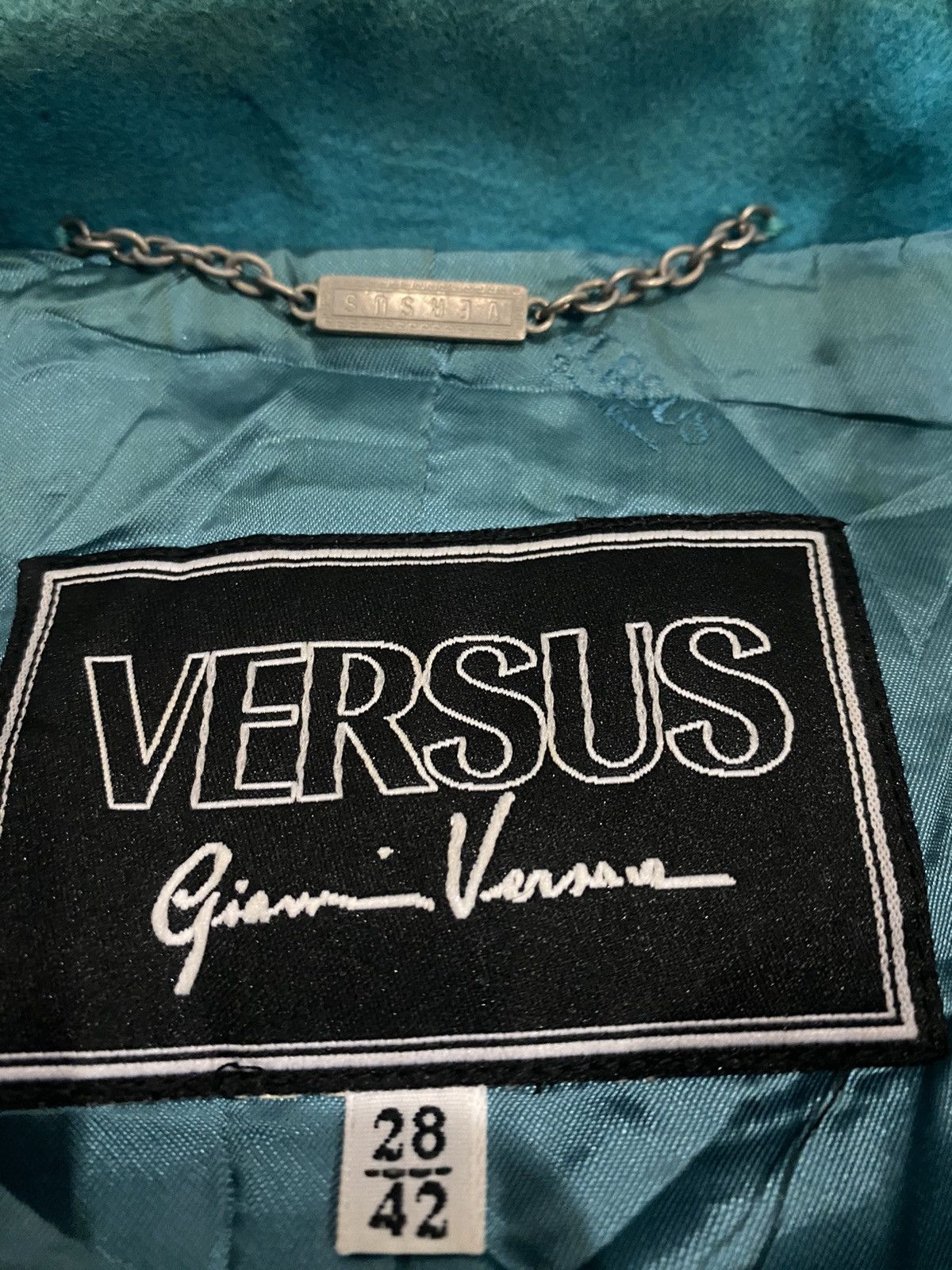 Versace vtg gianni versace fleece jacket Size S / US 4 / IT 40 - 8 Thumbnail