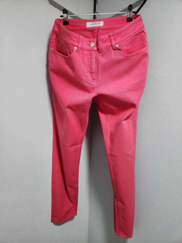 Saint Laurent Paris saint laurent 입생로랑 비비드 데님팬츠 Size 27" / US 4 / IT 40 - 1 Thumbnail