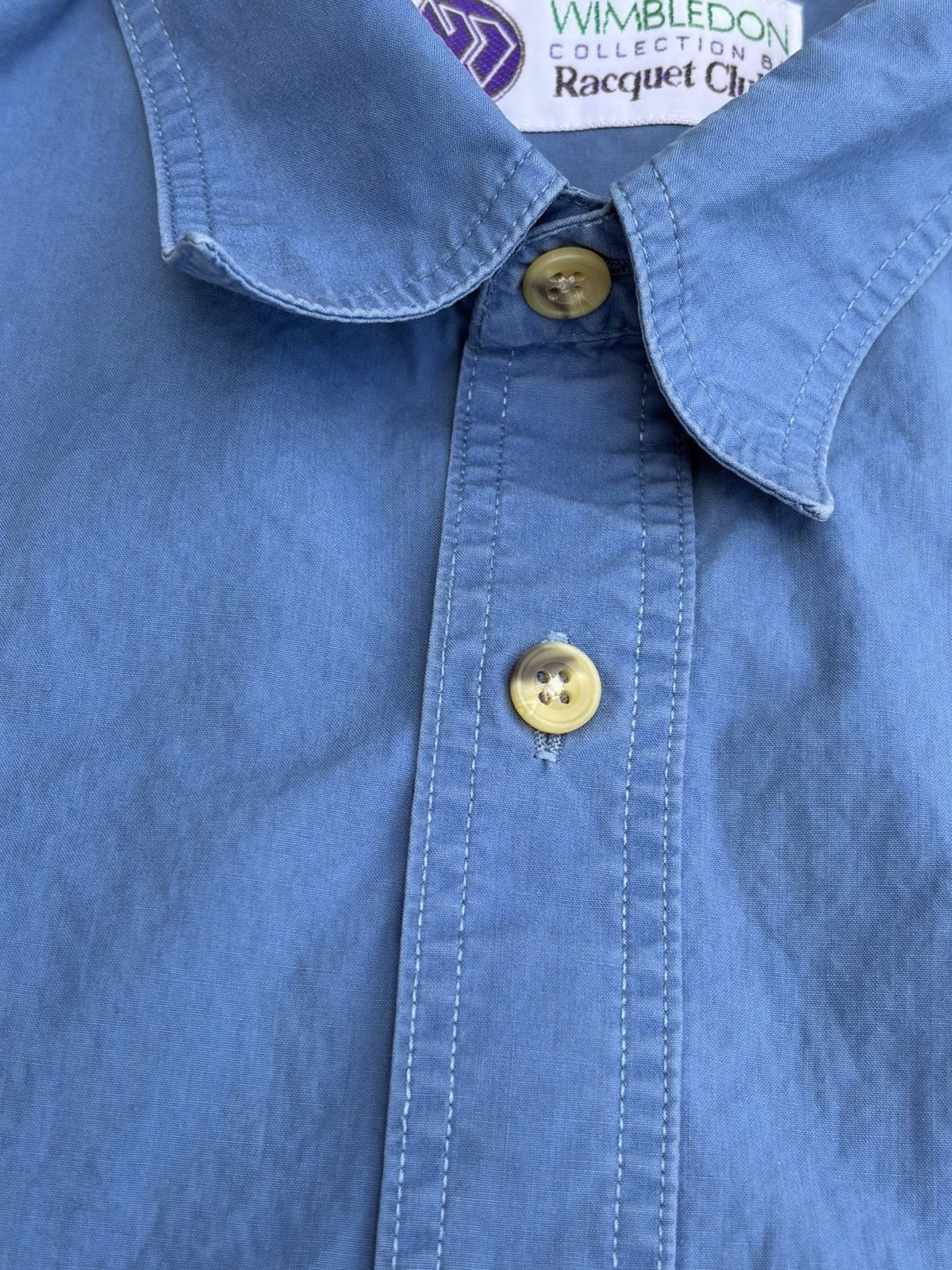 Other Wimbledon Collection Racquet Club Short Sleeve Button Down Size US M / EU 48-50 / 2 - 3 Thumbnail