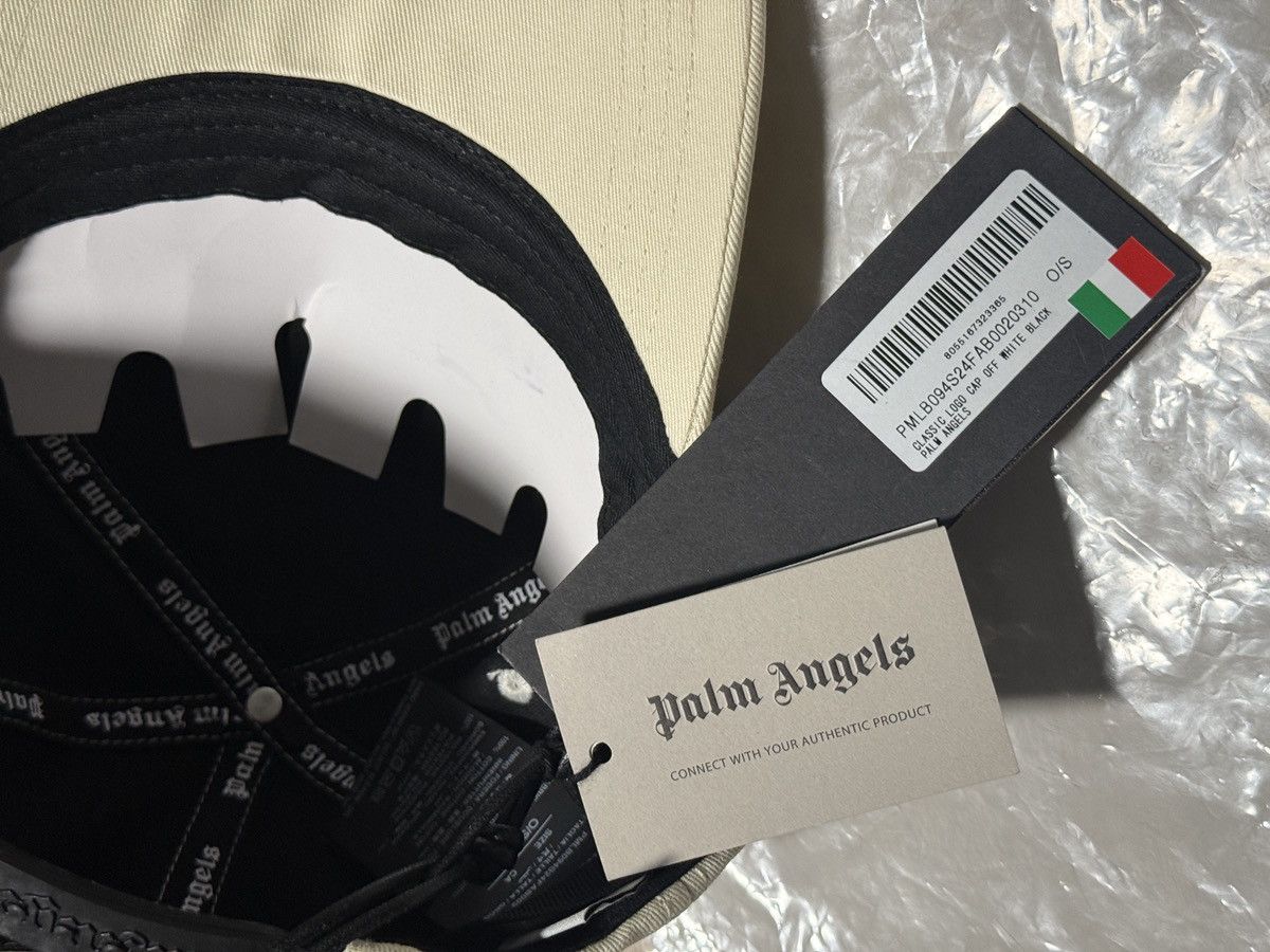 Palm Angels Palm Angels Logo Embroidered Baseball Cap Size ONE SIZE - 6 Thumbnail