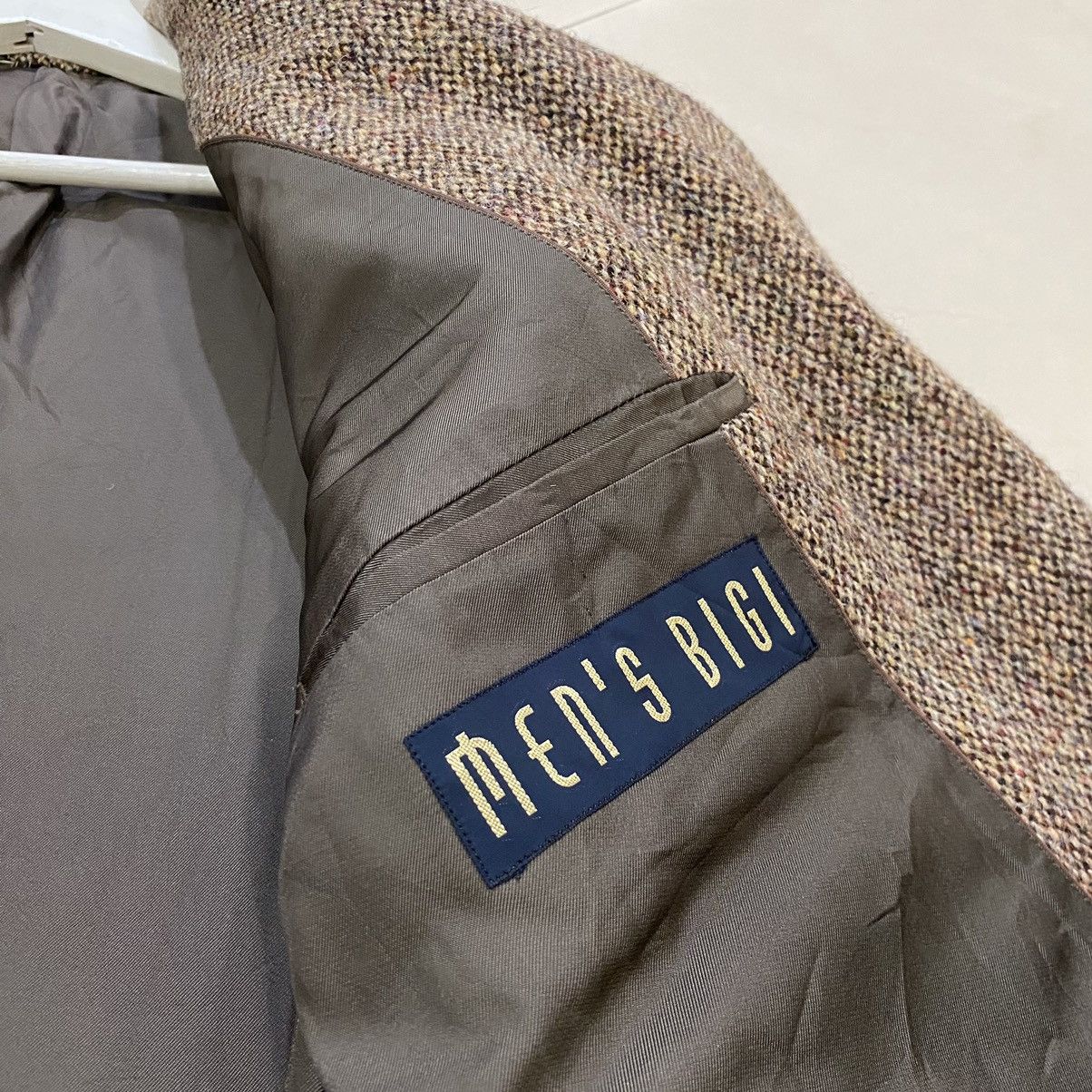 Harris Tweed 🌟HARRIS TWEED X MEN’S BIGI WOOL KNIT HERRINGBONE JACKET Size US S / EU 44-46 / 1 - 9 Thumbnail