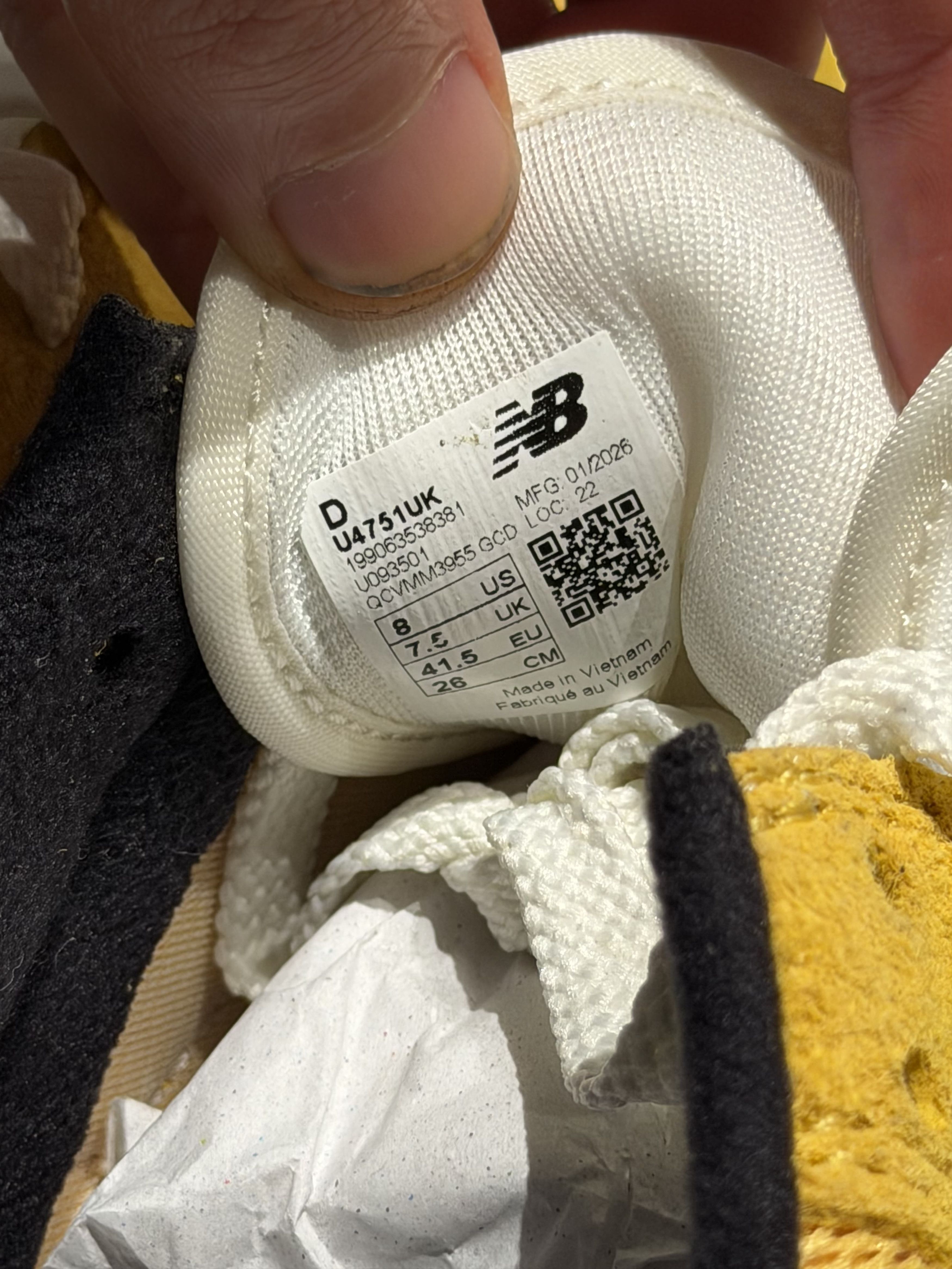 JJJJound × New Balance JJJJound x New Balance 475 Yellow Size US 8 / EU 41 - 7 Thumbnail