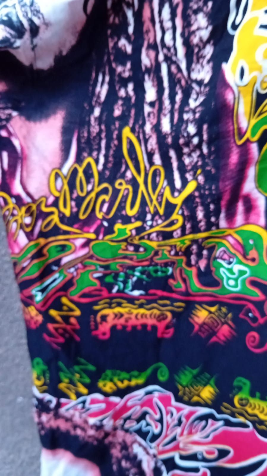 Bob Marley × Vintage Bob Marley Vintage fullprint shorts Raggae Rasta sz W-38cm. Size US 31 - 7 Thumbnail