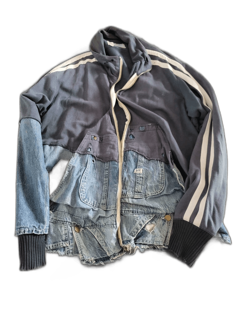Greg Lauren greg lauren navy athletic jacket Size US M / EU 48-50 / 2 - 1 Thumbnail