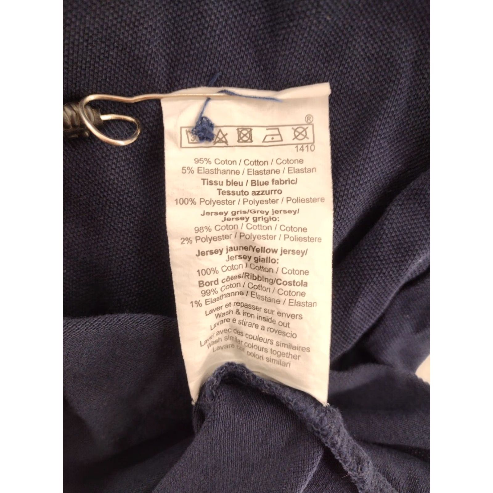 Vintage Terre de Marins Polo Shirt Mens XL Short Sleeve Black Graphic Casual Wear Size US XL / EU 56 / 4 - 6 Thumbnail
