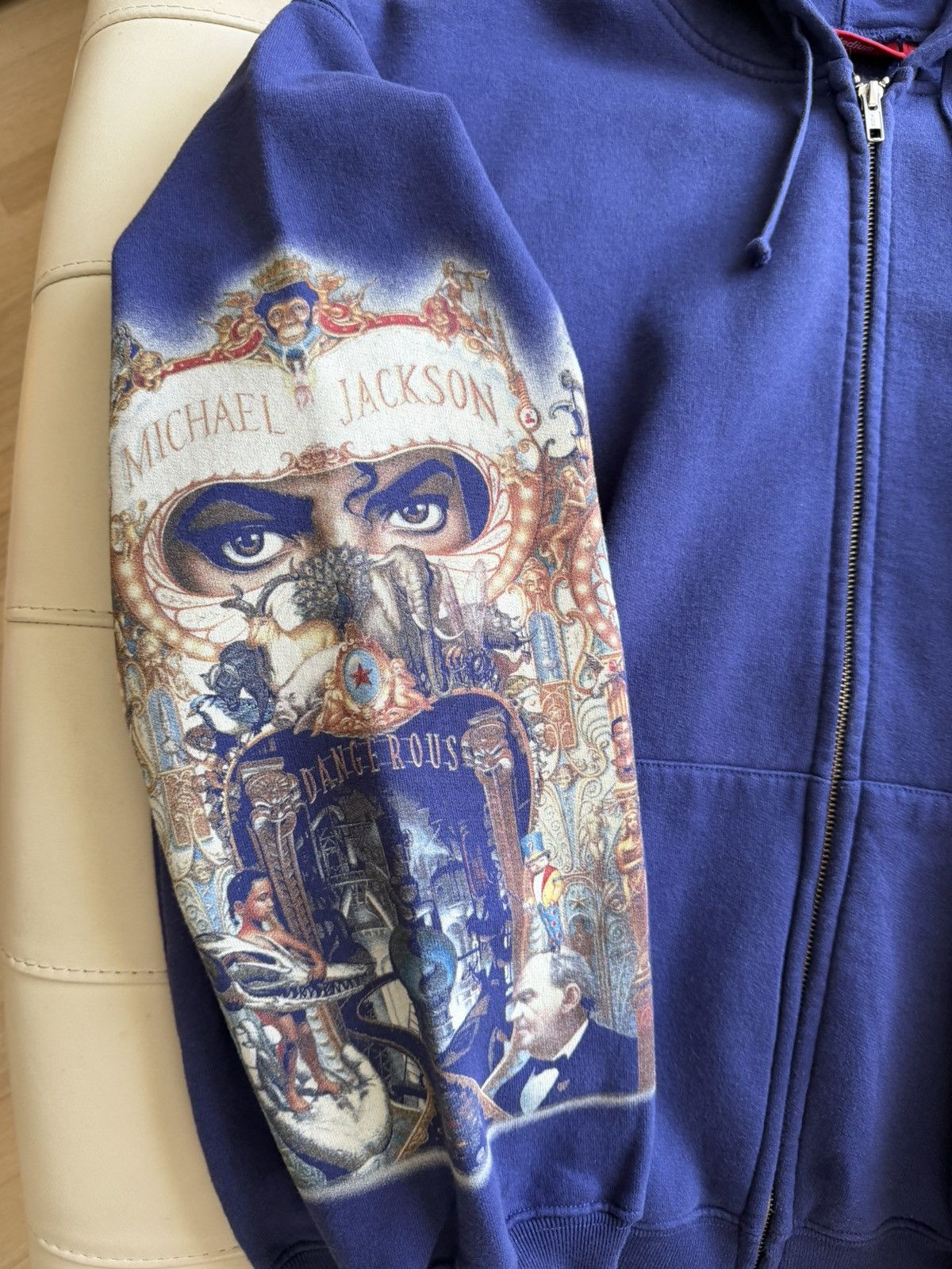 Supreme Supreme Michael Jackson Dangerous Hooded Zip Up Size US M / EU 48-50 / 2 - 2 Thumbnail