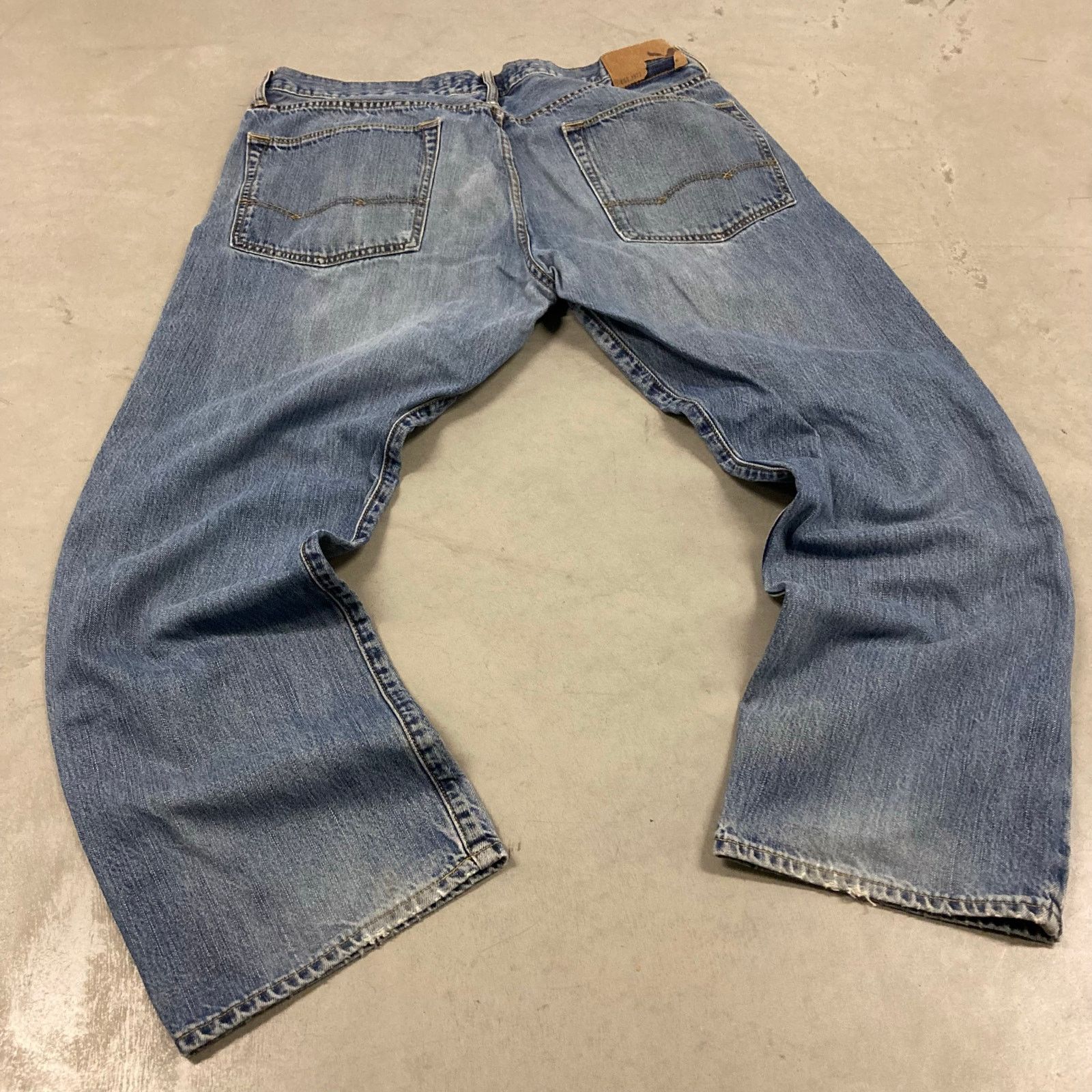 American Eagle Outfitters × Vintage Baggy Y2K American eagle Jeans 36x30 Size US 36 / EU 52 - 2 Thumbnail