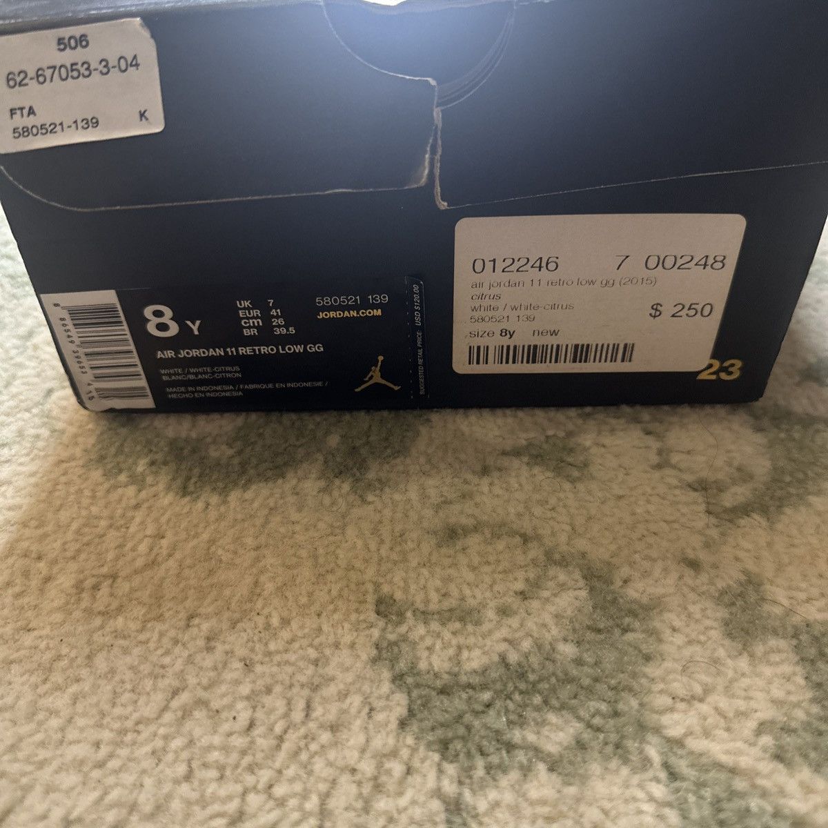 Air Jordan 11 Retro Low Bright Citrus W