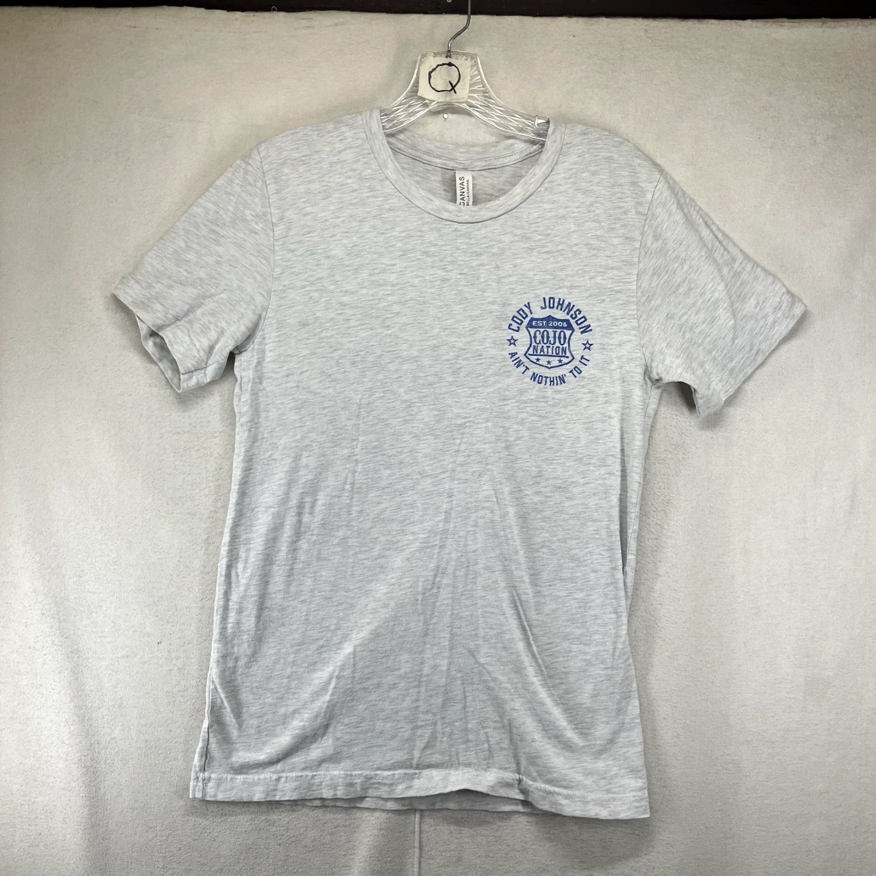 Doublet VINTAGE Cody Johnson Country Music T-Shirt Women Small Gray Graphic Short Sleeve All Seasons Size S / US 4 / IT 40 - 3 Thumbnail