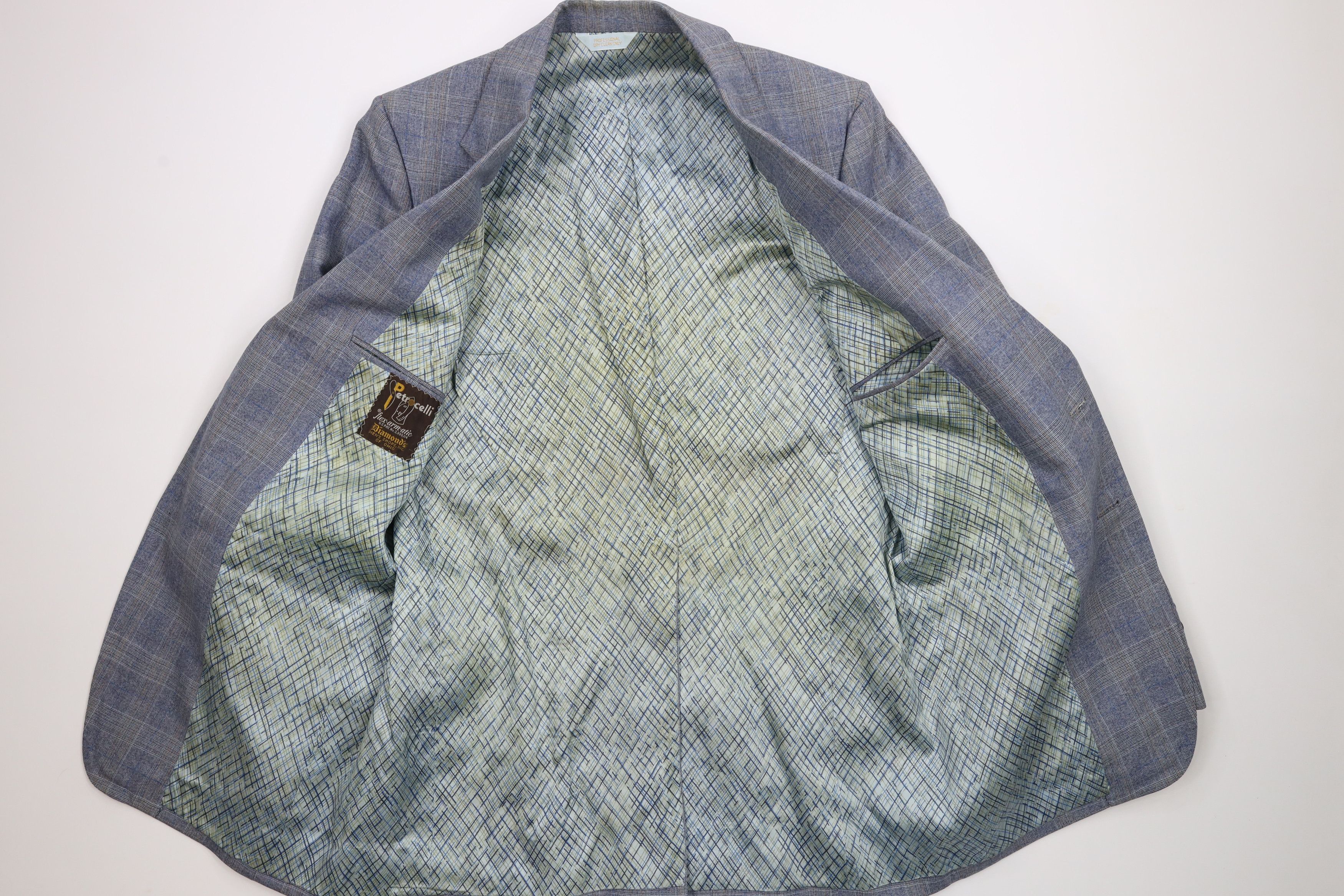 Vintage Vintage 70s Streetwear Distressed Wool Blend 3 Piece Suit Size 40R - 2 Thumbnail