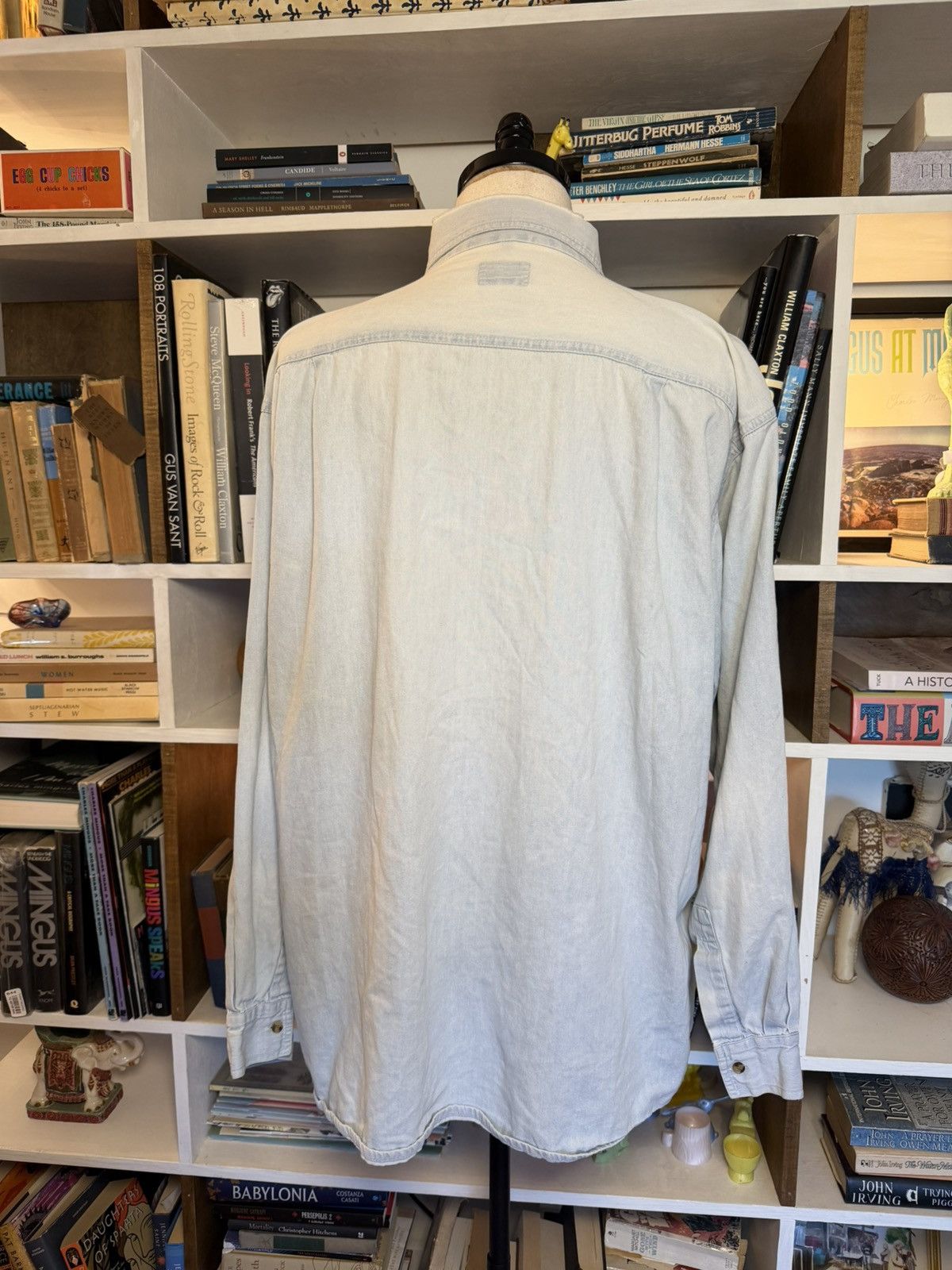Other Only you vintage washed denim button down shirt 90s Size US XL / EU 56 / 4 - 4 Thumbnail