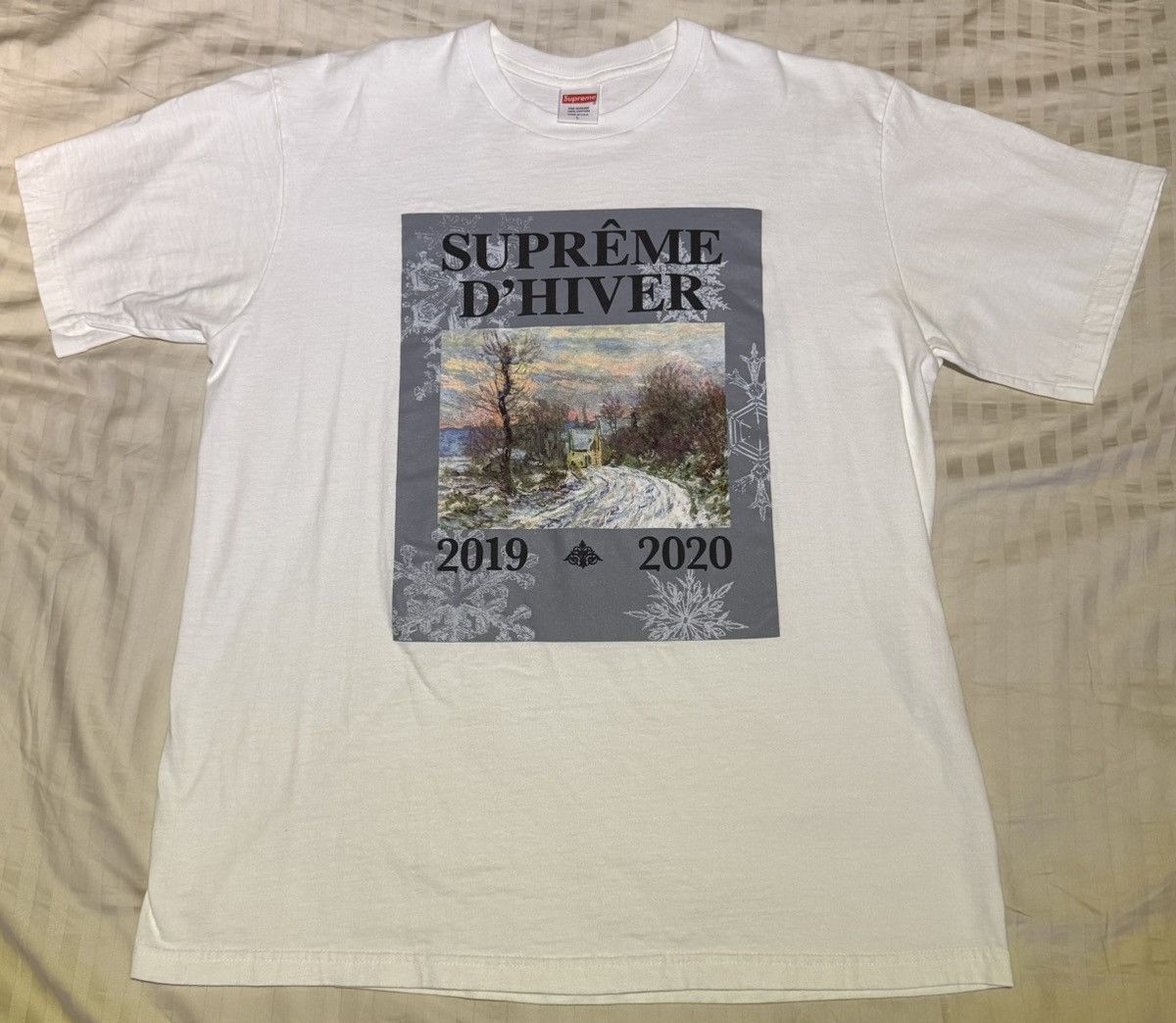 Supreme Supreme D’Hiver T-Shirt Size US L / EU 52-54 / 3 - 1 Thumbnail