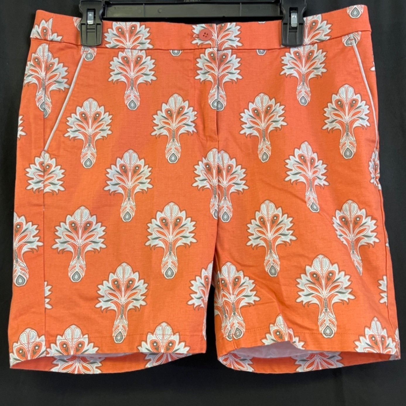 Other Oxford Golf Women's Orange Golf Shorts/Bermuda Sz 10 SKU 422 Size 32" / US 10 / IT 46 - 1 Thumbnail