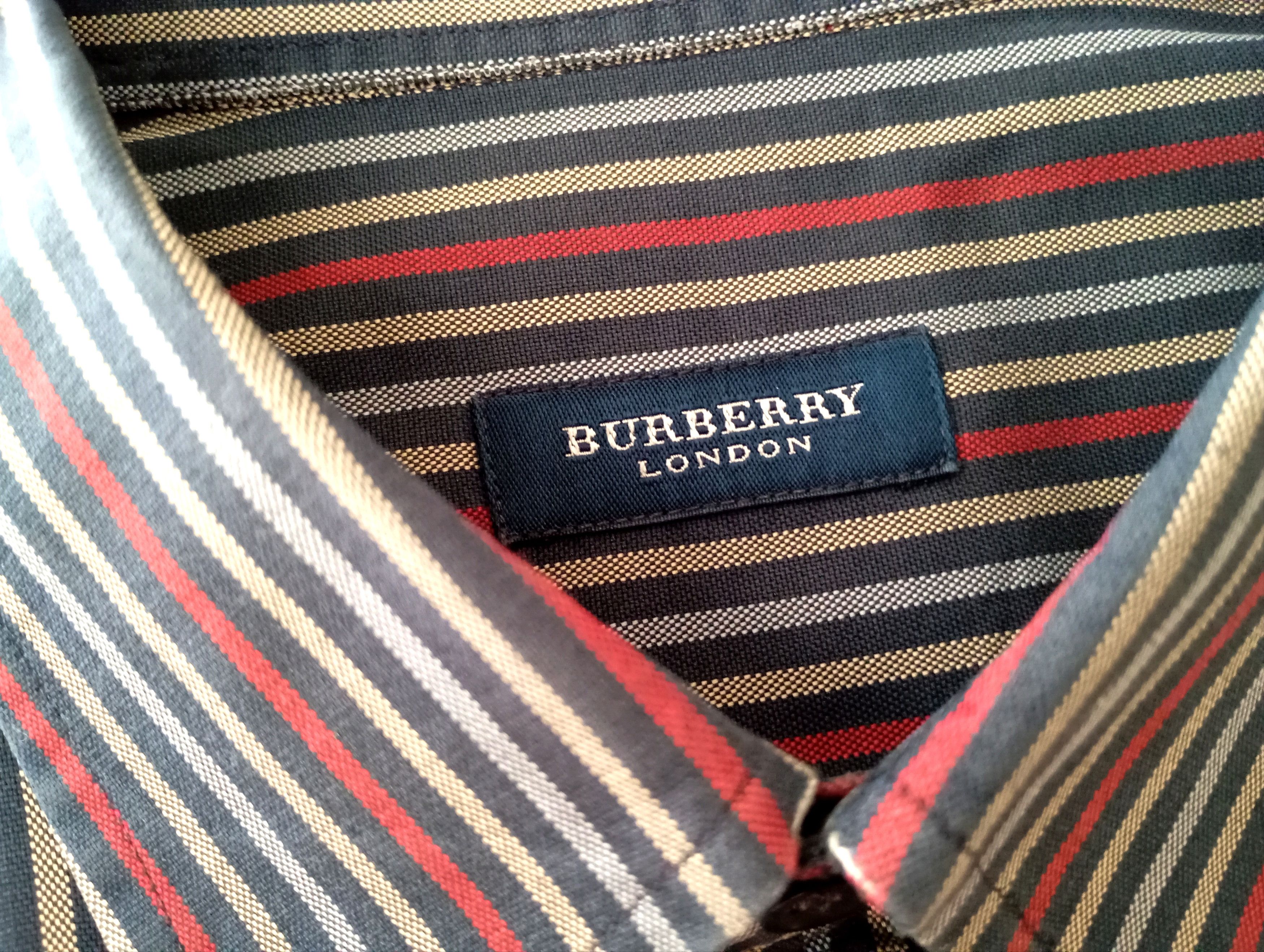 Burberry × Vintage Burberry London Shirt Long Sleeve Size L Size US L / EU 52-54 / 3 - 5 Thumbnail