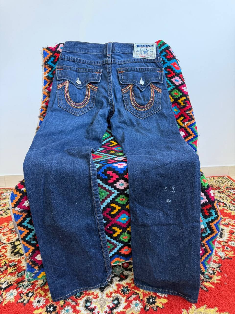 True Religion Vintage Y2K True Religion Jeans Baggy Denim Size US 32 / EU 48 - 3 Thumbnail