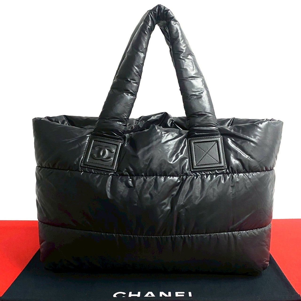 Chanel Chanel Tote Bag Black Synthetic Size ONE SIZE - 1 Thumbnail